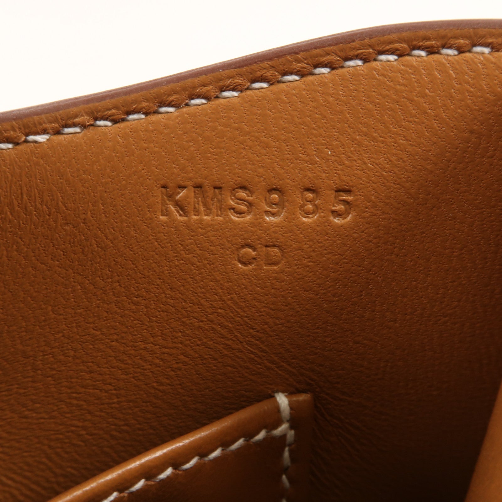 HERMES Epsom皮革Constance Elan金扣肩背袋Gold