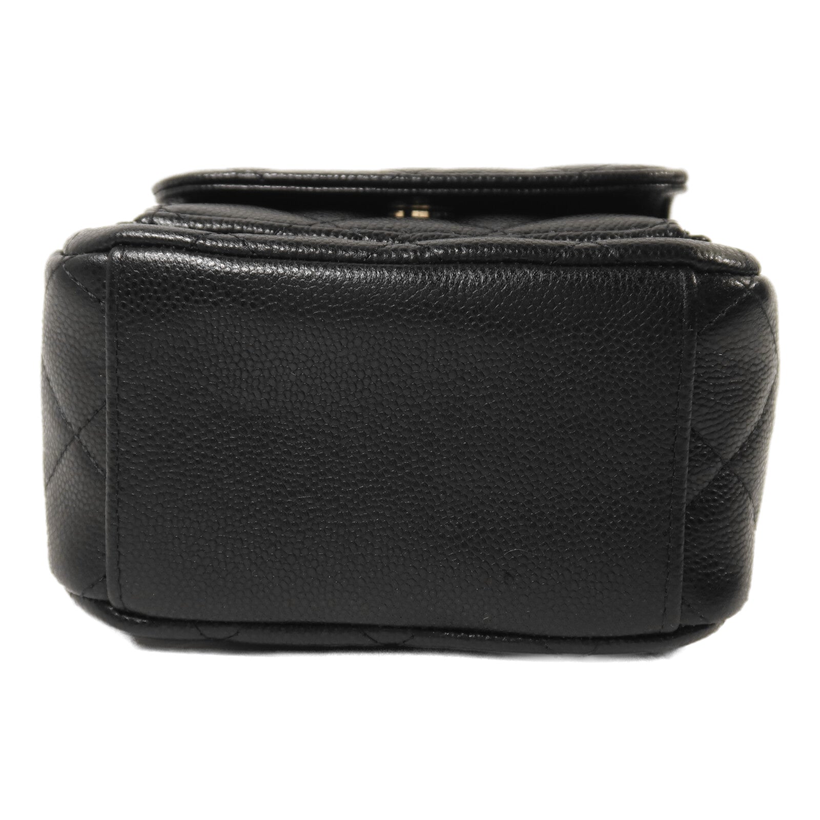 CHANEL 牛皮皮革Matelasse Mini Backpack金扣鏈帶背包