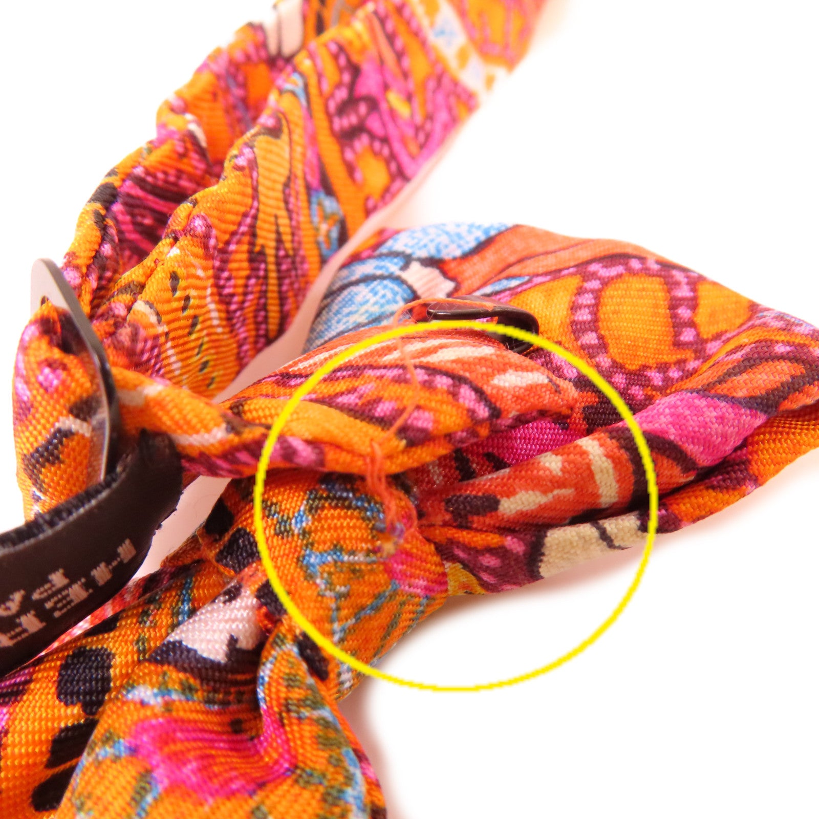 HERMES 【激減優惠】絲質Bow Tie煲呔(蝶形領結)橙色/彩色