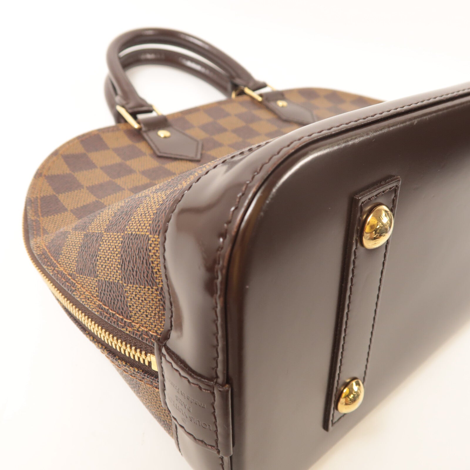 LOUIS VUITTON Damier Ebene Alam PM手挽袋