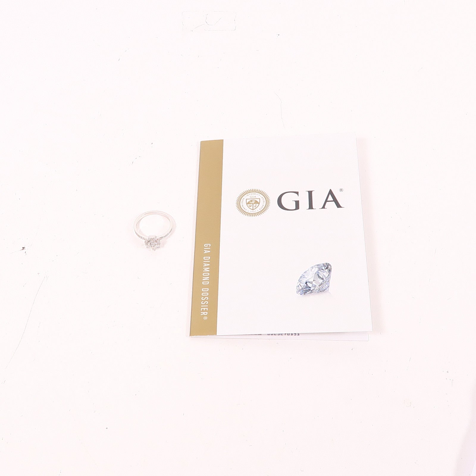 JEWELRY 18K白金Diamond Ring鑽石戒指US#8