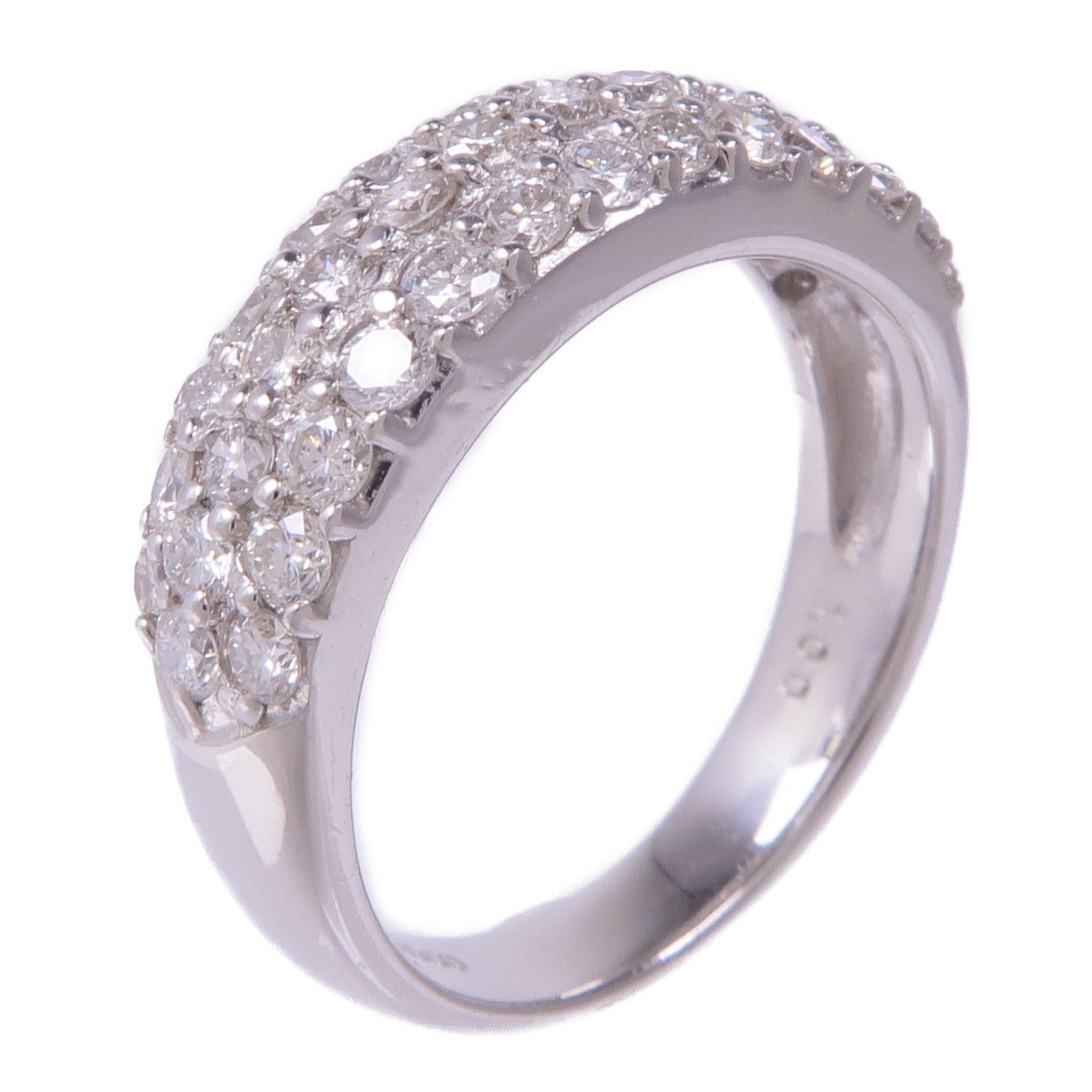 JEWELRY PT900鉑金Diamond Ring鑽石戒指US#5.5