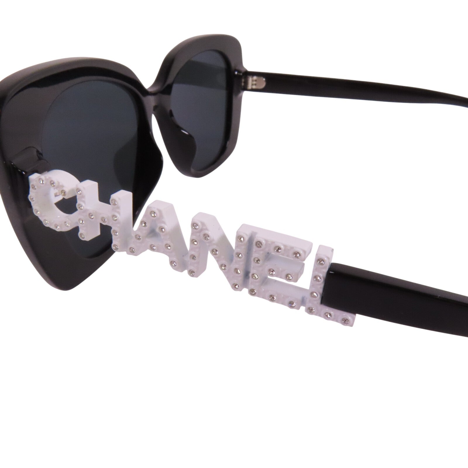 CHANEL PVC/水鑽Sunglasses太陽眼鏡