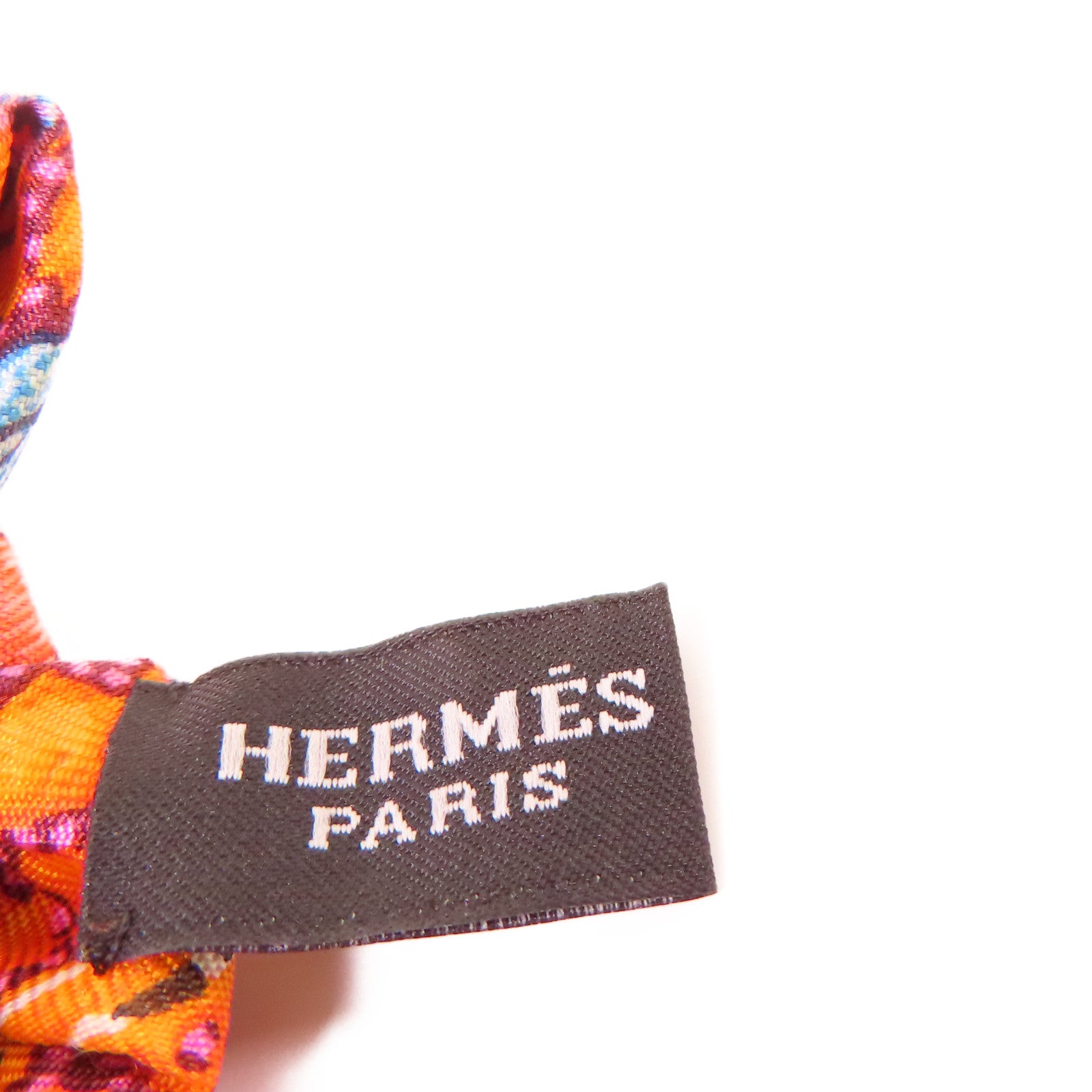 HERMES 【激減優惠】絲質Bow Tie煲呔(蝶形領結)橙色/彩色