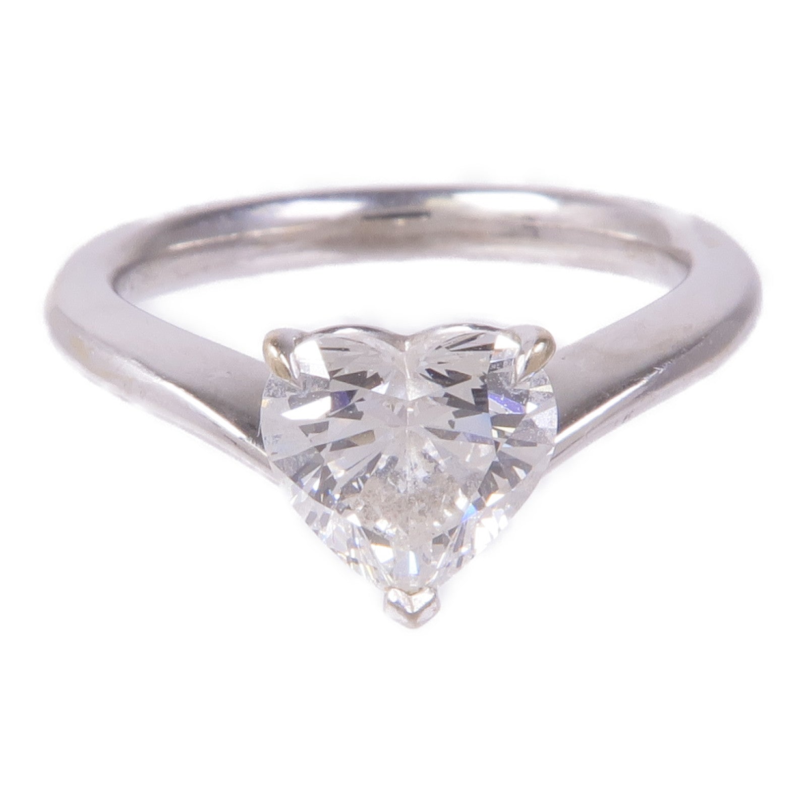 JEWELRY Diamond Ring 18K White Gold US#4.75