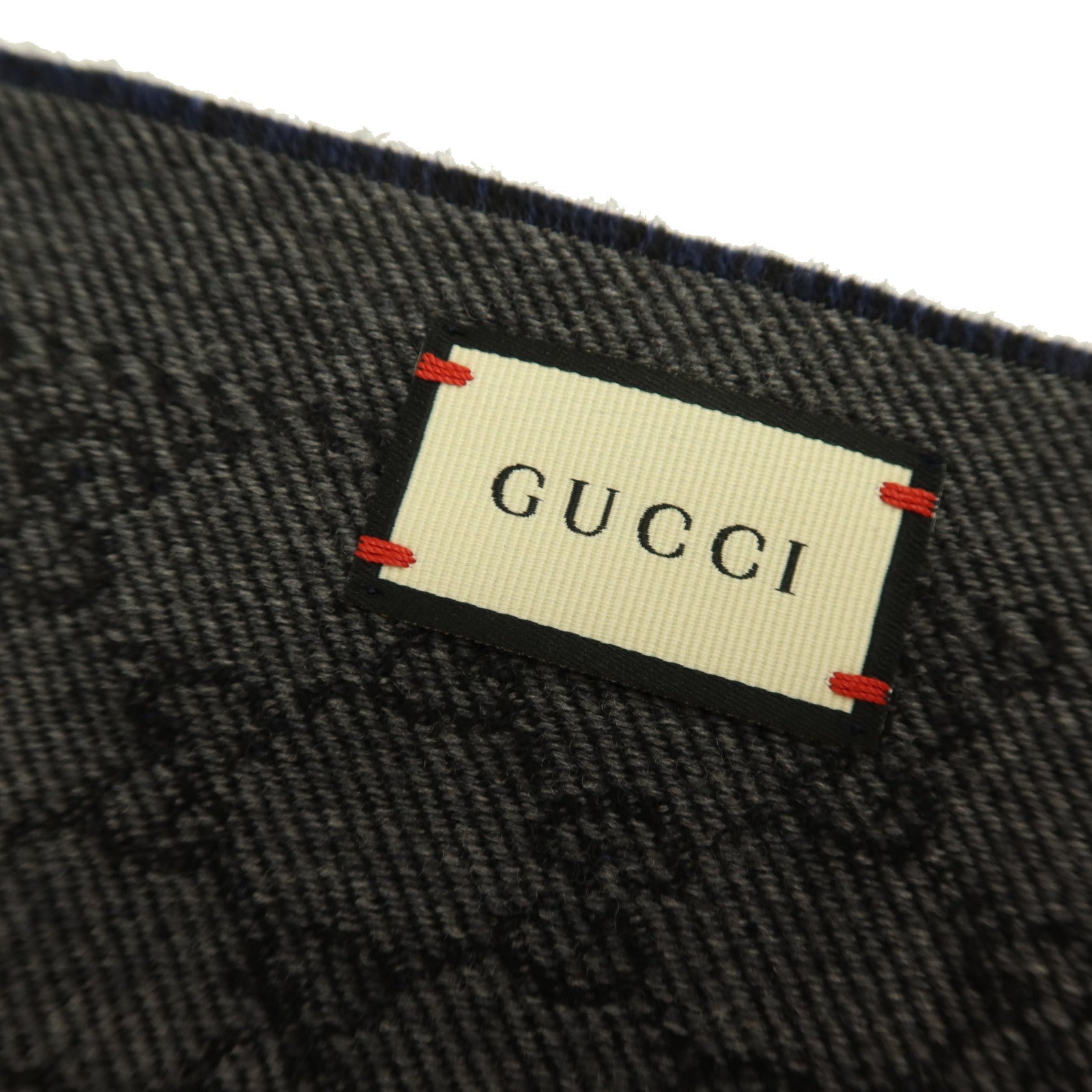 GUCCI 羊毛Scarf 34x175cm圍巾