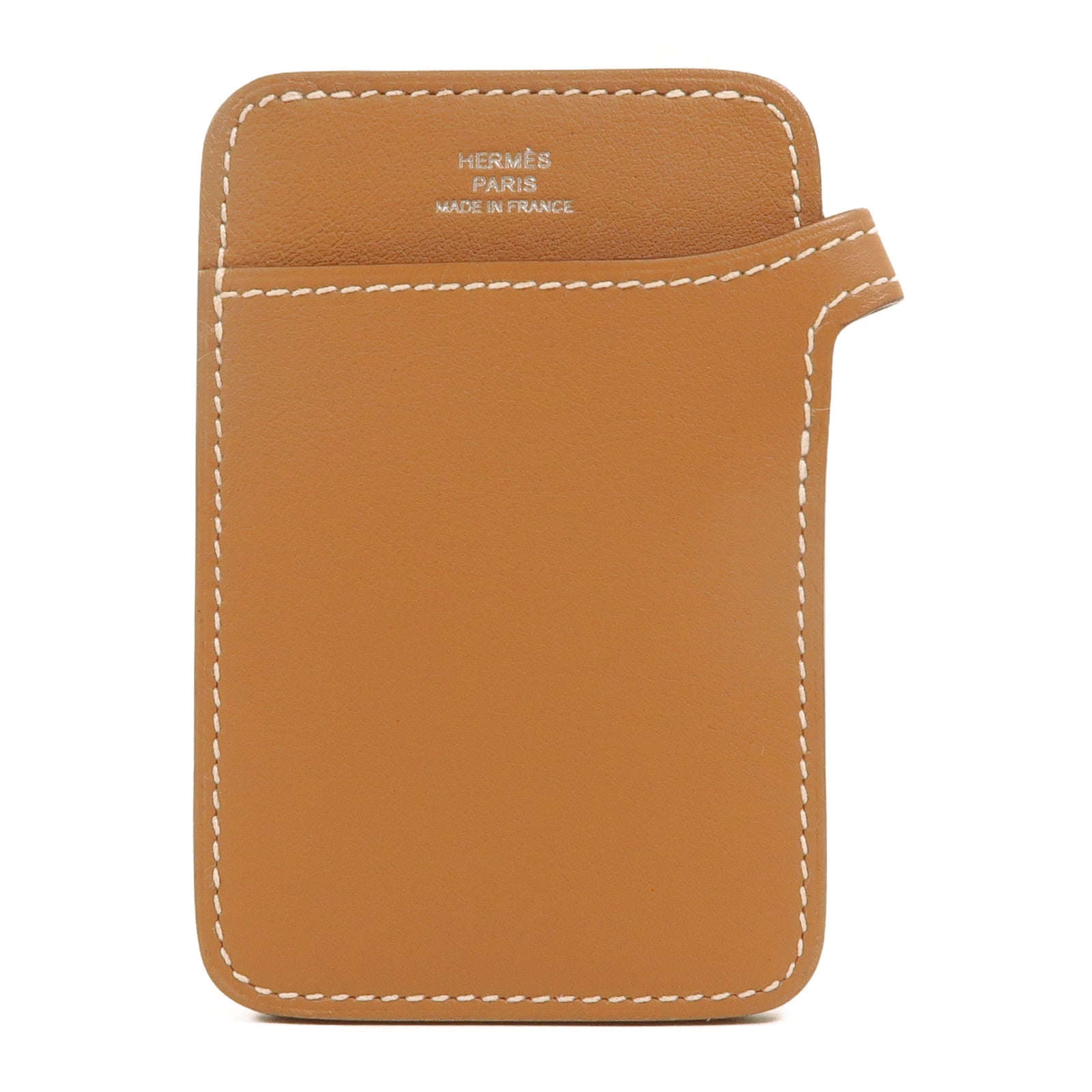 HERMES Swift皮革Magsafe Card Holder卡片套Gold