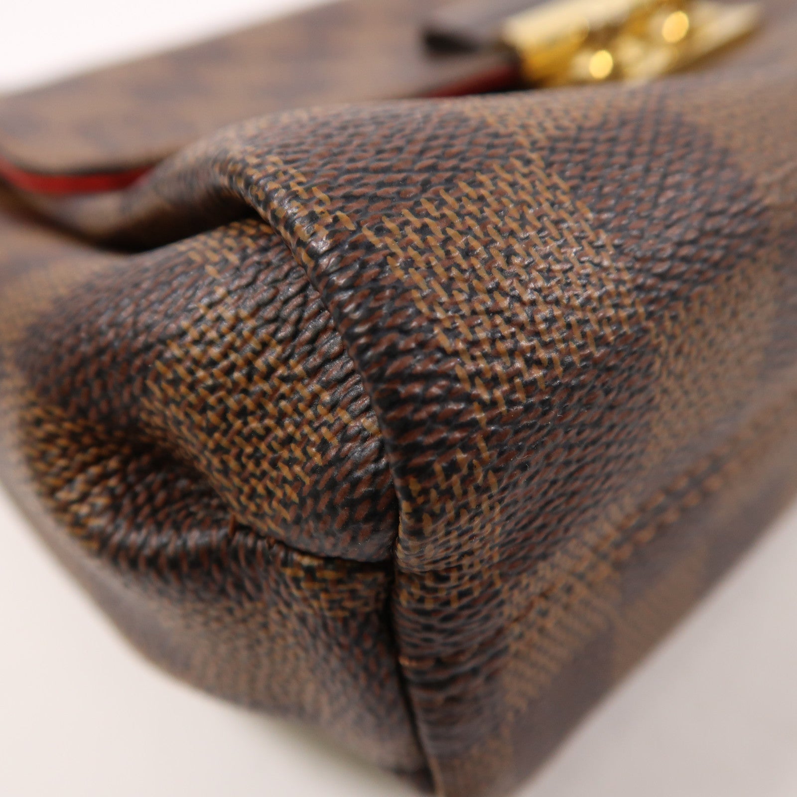 LOUIS VUITTON 【激減優惠】Damier Croisette金扣手挽肩背兩用袋