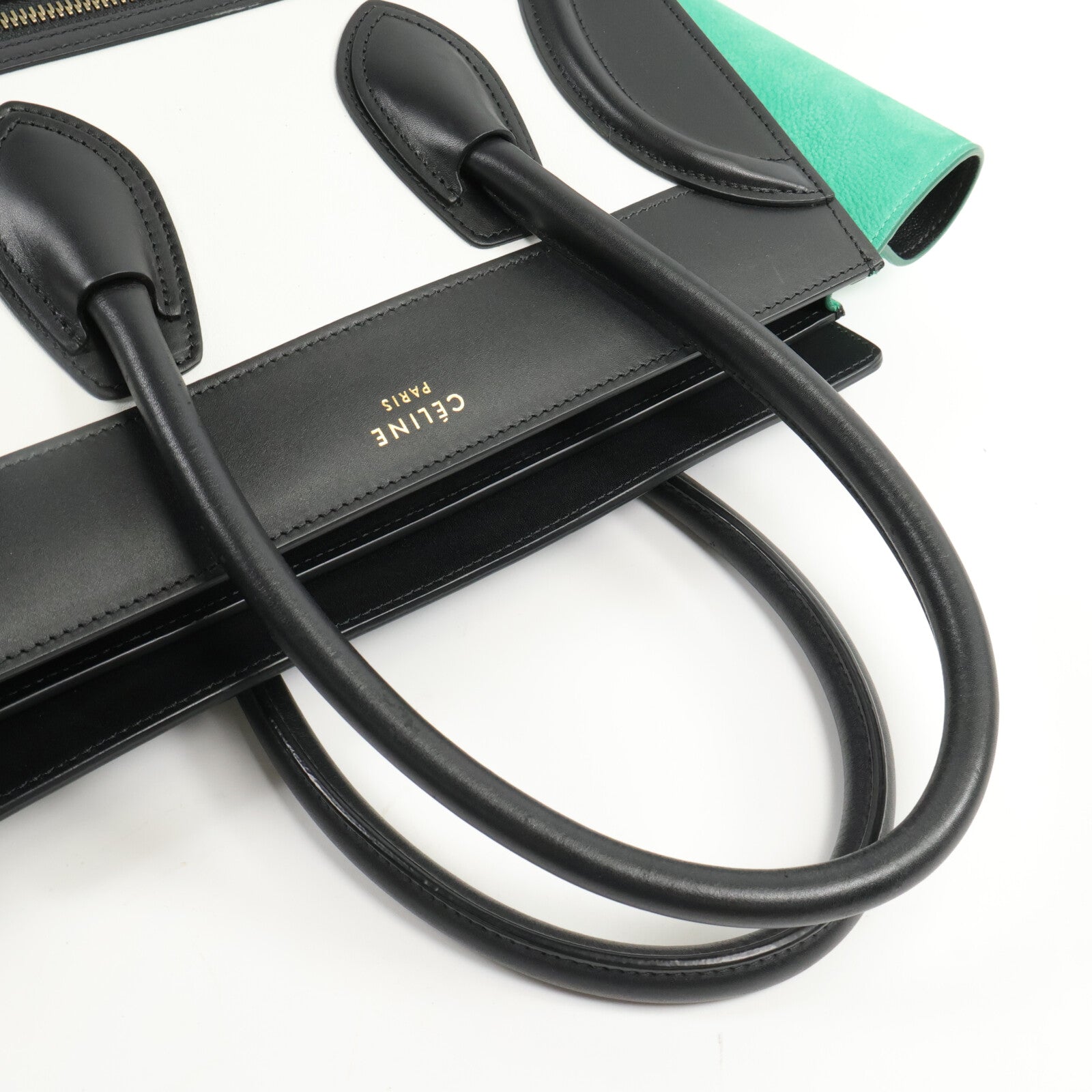 CELINE 牛皮皮革Mirco Luggage手挽袋