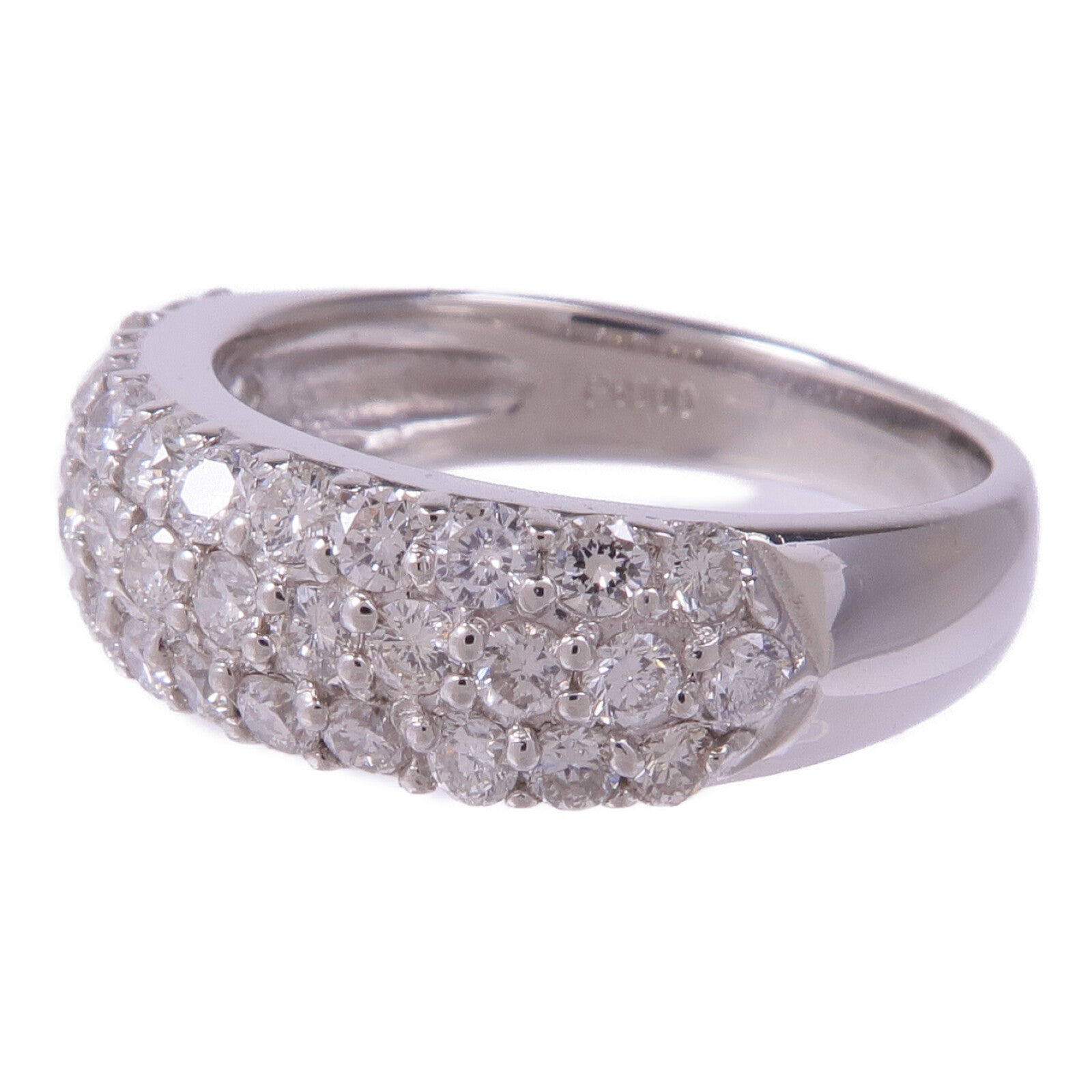 JEWELRY PT900鉑金Diamond Ring鑽石戒指US#5.5