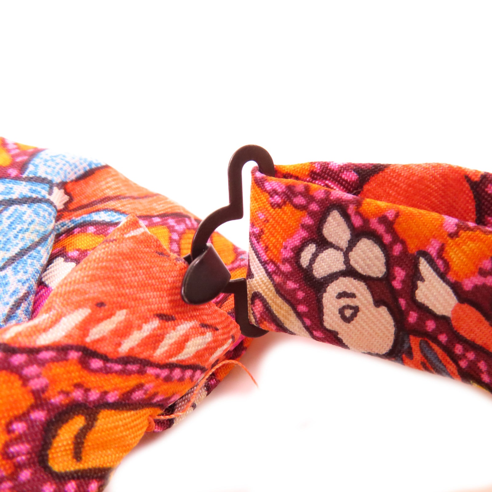 HERMES 【激減優惠】絲質Bow Tie煲呔(蝶形領結)橙色/彩色