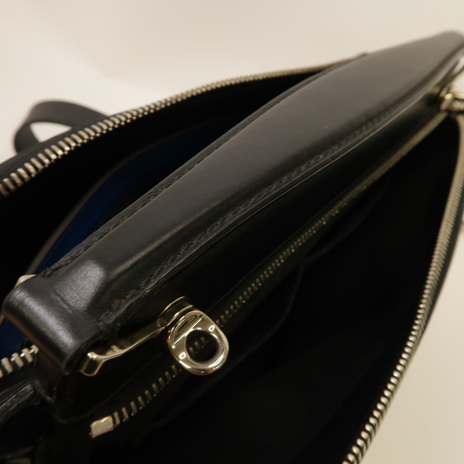 FENDI 牛皮皮革Dotcom 2 Way Shoulder Bag銀扣手挽肩背兩用袋黑色