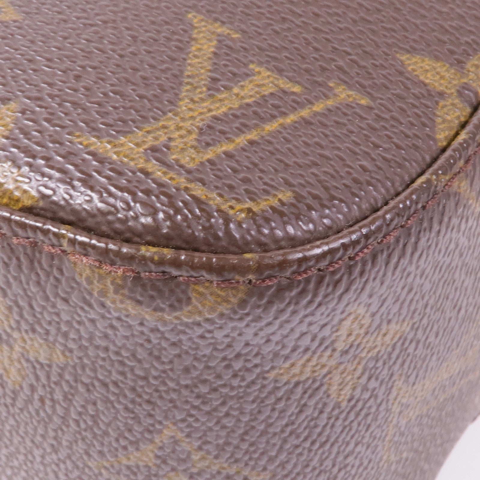 LOUIS VUITTON Monogram Spontini金扣手挽肩背兩用袋棕色