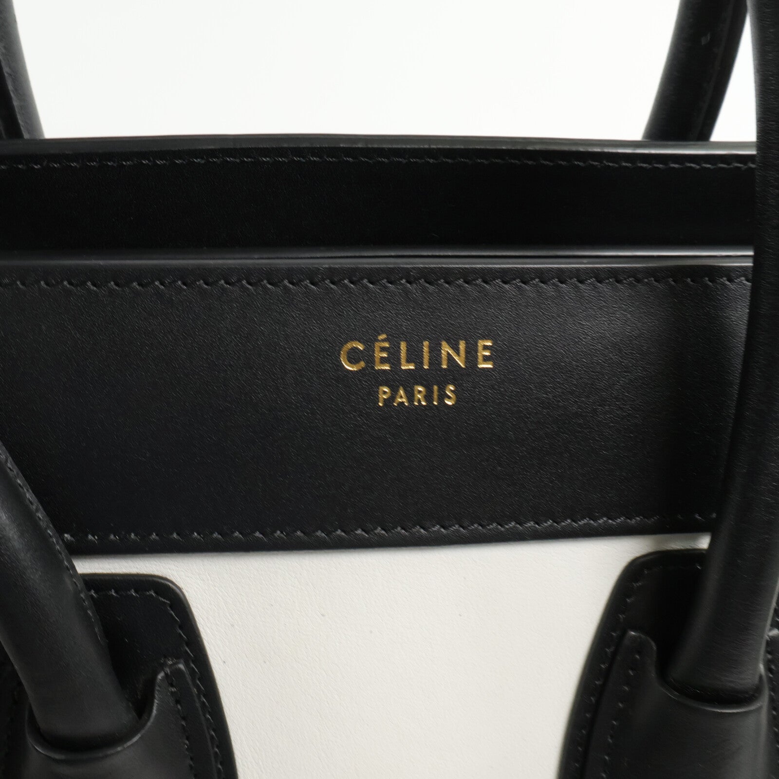 CELINE 牛皮皮革Mirco Luggage手挽袋