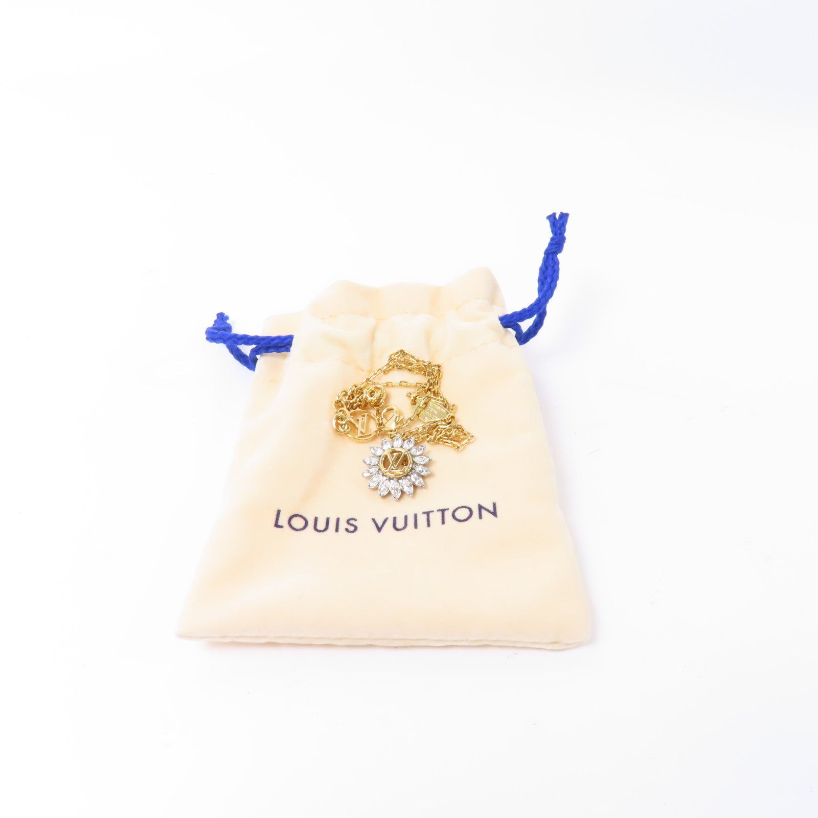LOUIS VUITTON 金屬Starlight Necklace項鍊金色