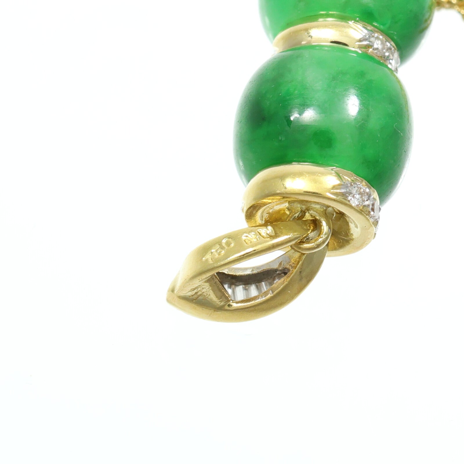 JEWELRY 18K黃金Jade Pendant翡翠吊墜