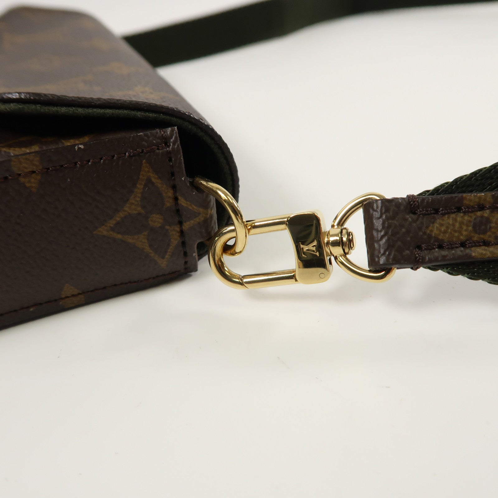 LOUIS VUITTON Monogram Felicie Strap金扣肩背袋