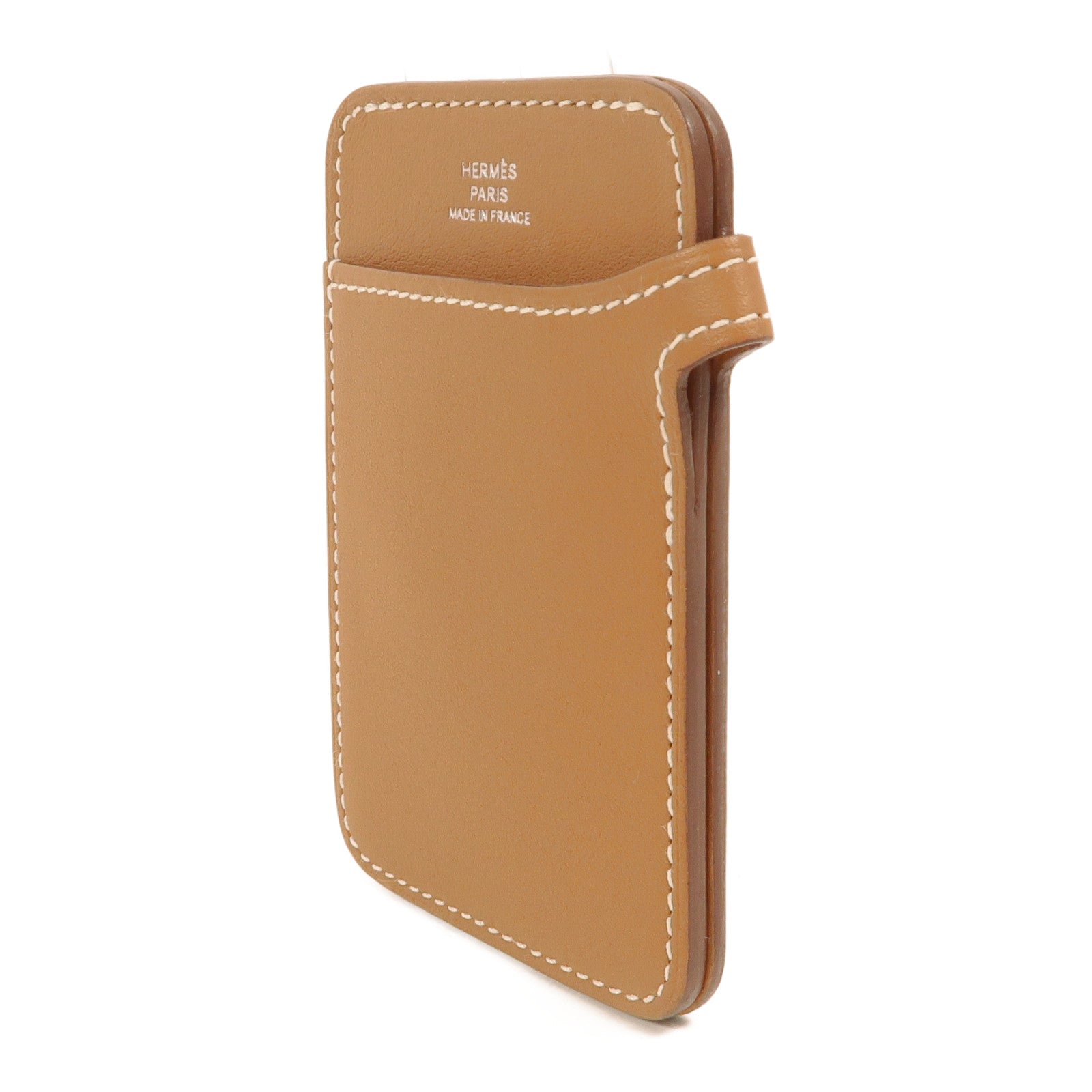 HERMES Swift皮革Magsafe Card Holder卡片套Gold