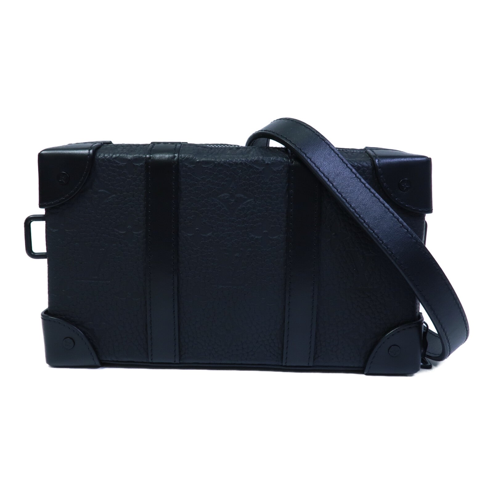 LOUIS VUITTON Monogram Taurillon Soft Trunk肩背袋