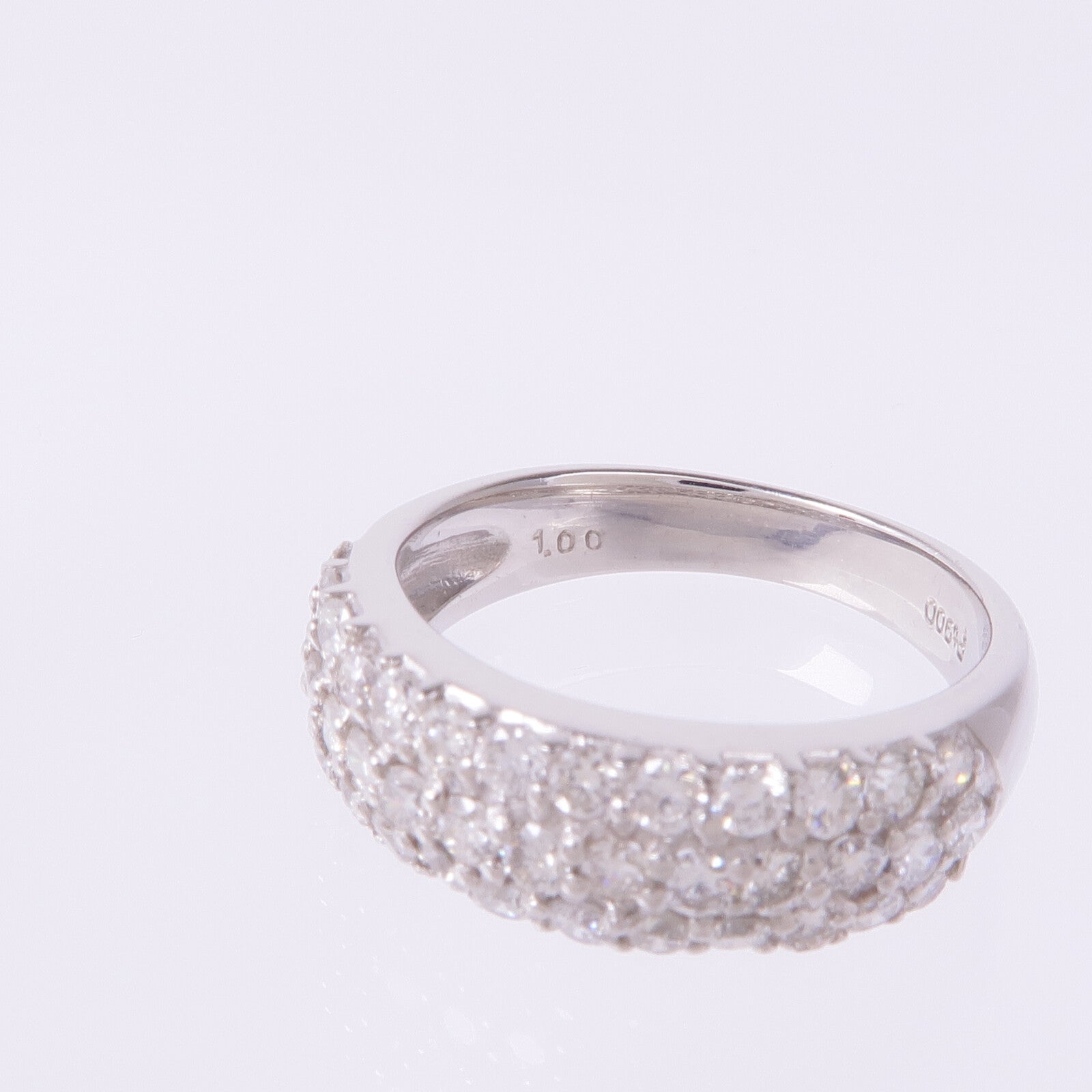 JEWELRY PT900鉑金Diamond Ring鑽石戒指US#5.5