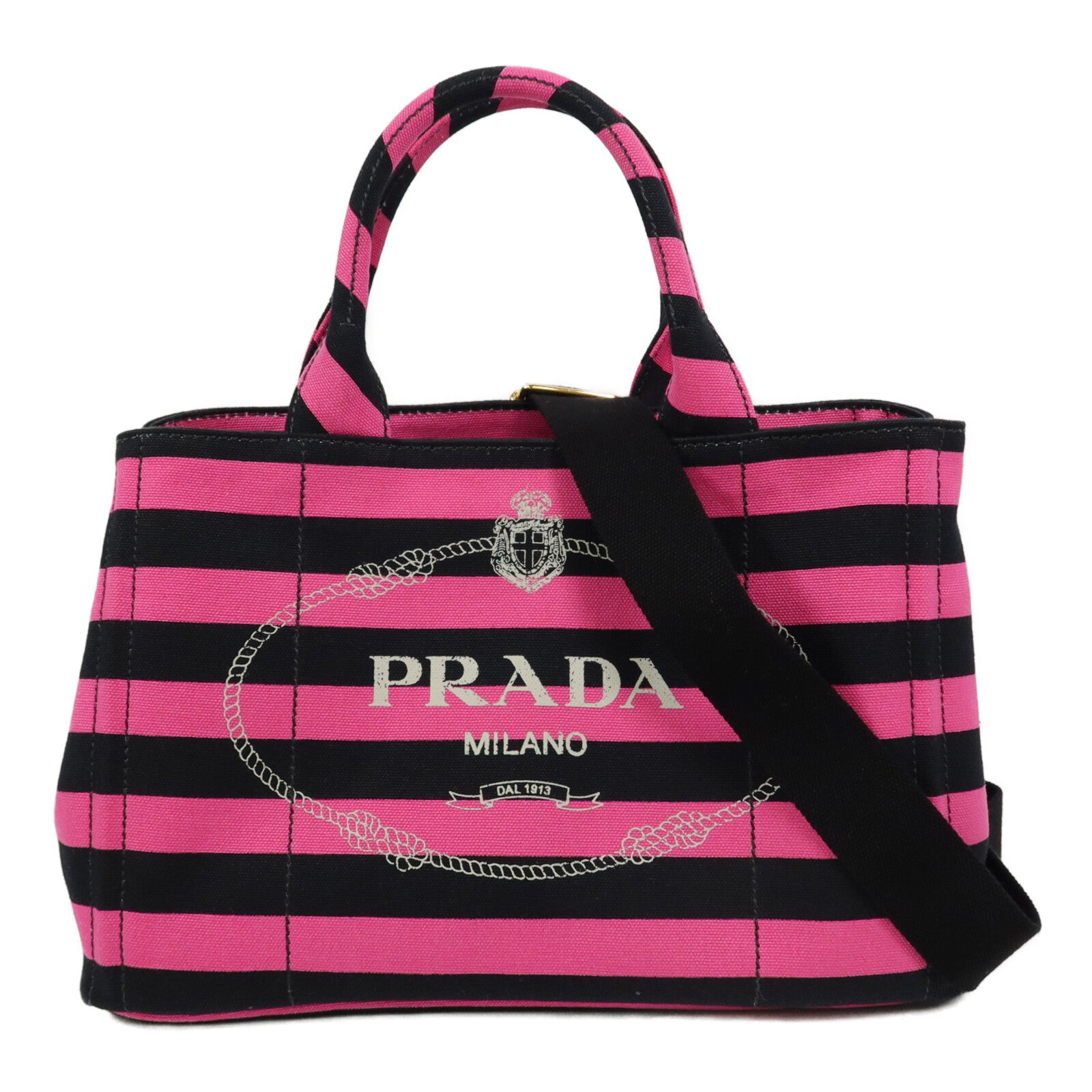 PRADA 帆布2Way Shoulder手挽肩背兩用袋