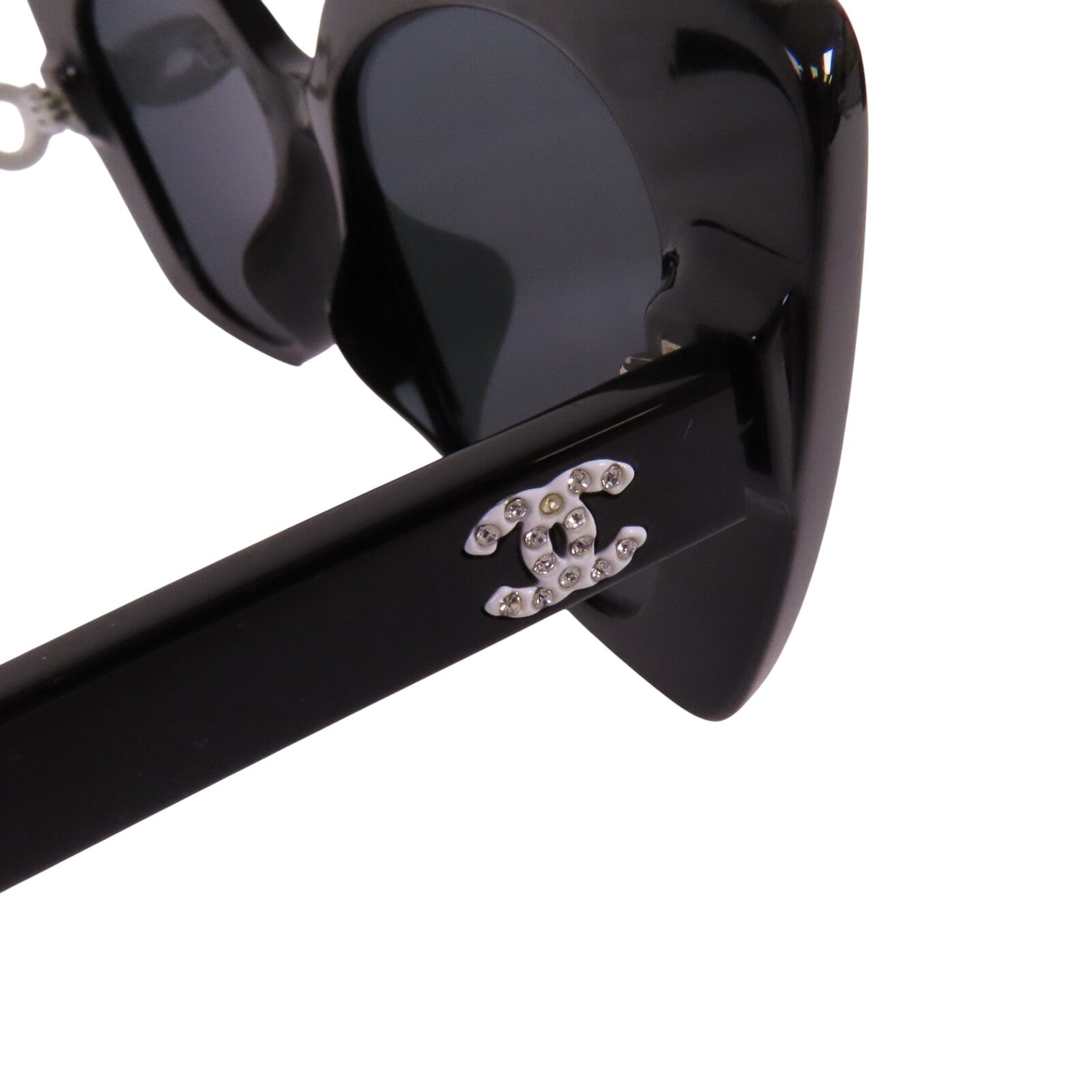 CHANEL PVC/水鑽Sunglasses太陽眼鏡