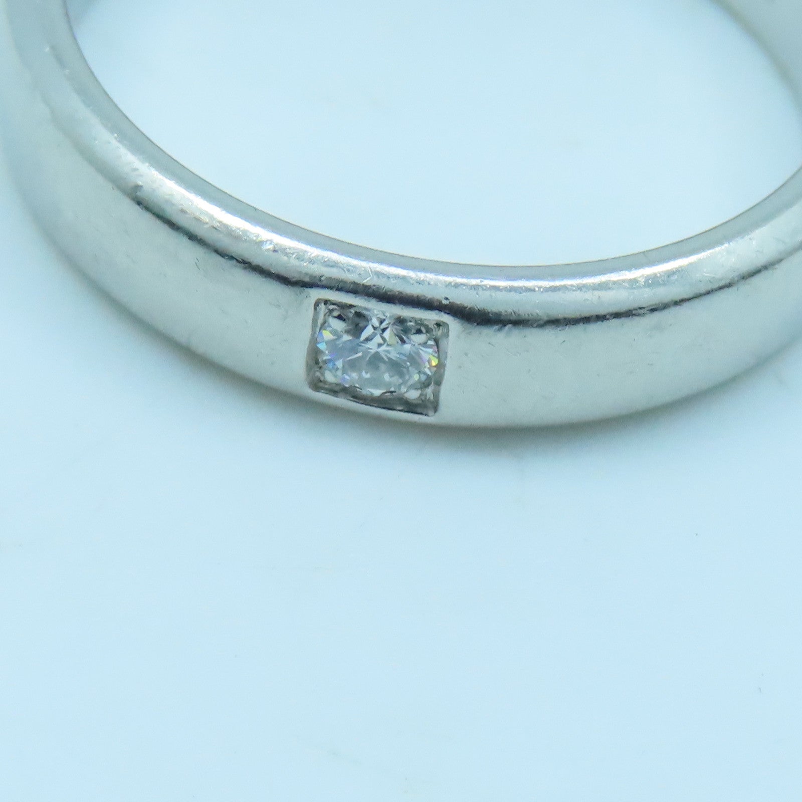 Van Cleef & Arpels 【激減優惠】PT950鉑金Silver Ring戒指US#5.75
