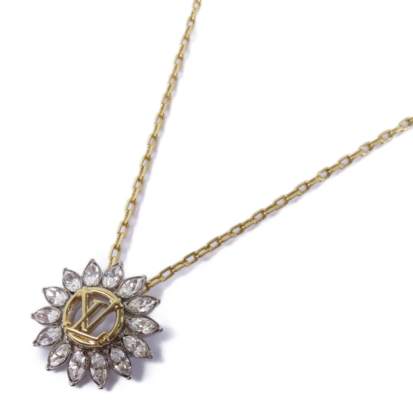 LOUIS VUITTON 金屬Starlight Necklace項鍊金色