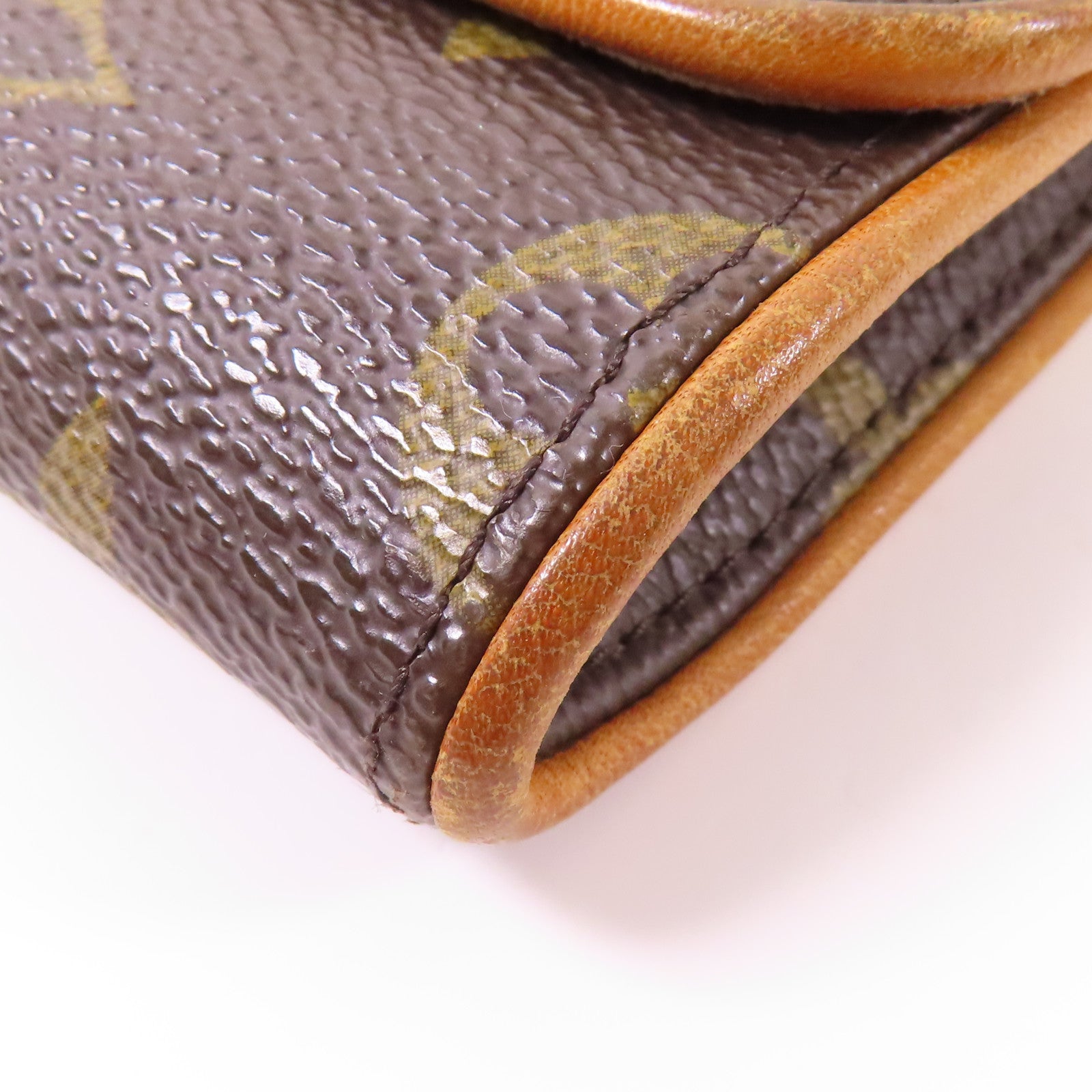 LOUIS VUITTON LV GHW Pochette Twin GM Shoulder Bag M51852 Monogram Brown