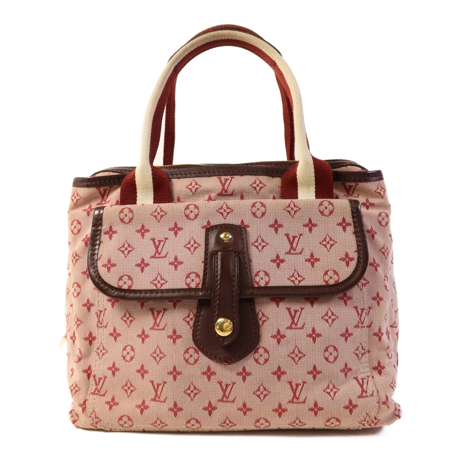 LOUIS VUITTON Monogram Mini Sac Marie Kate金扣手挽袋