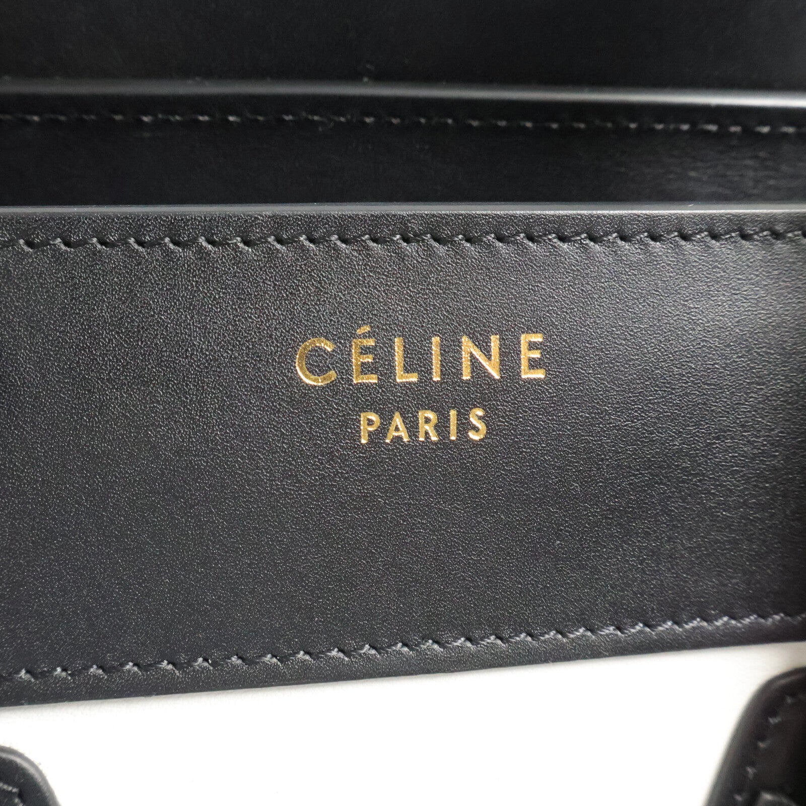 CELINE 牛皮皮革Mirco Luggage手挽袋