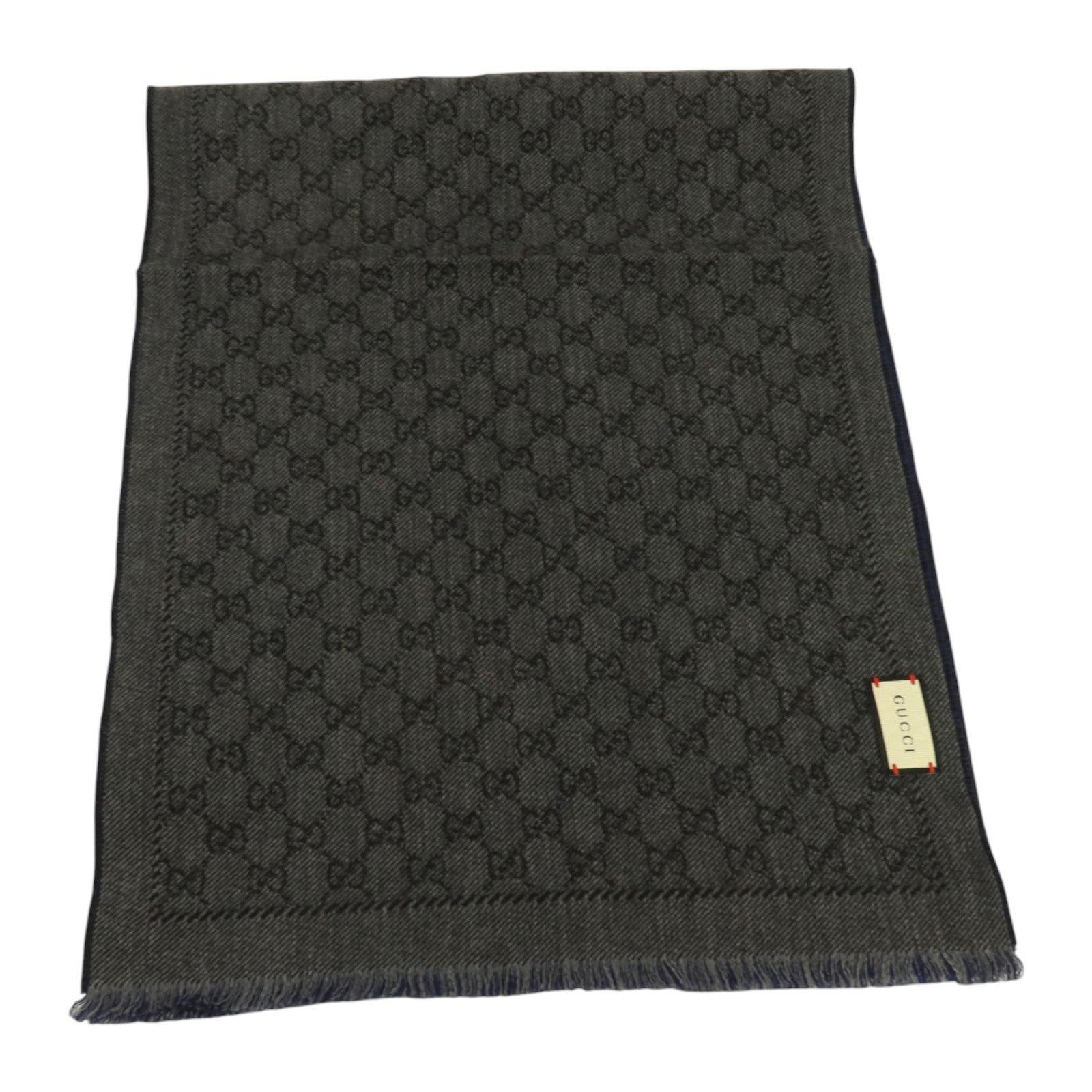 GUCCI 羊毛Scarf 34x175cm圍巾