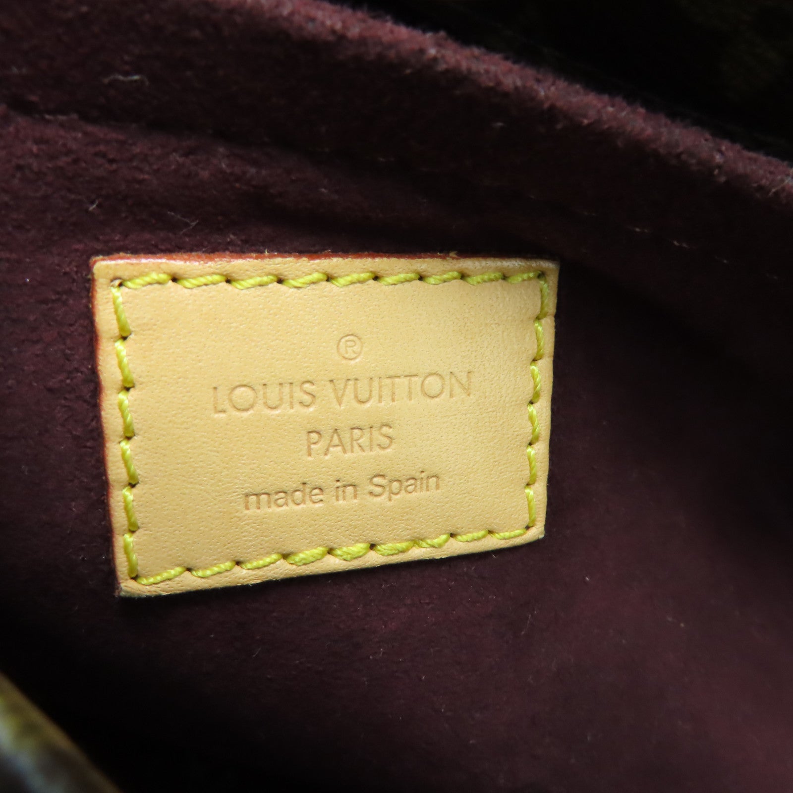 LOUIS VUITTON 【激減優惠】Monogram Montaigne MM金扣手挽肩背兩用袋啡色