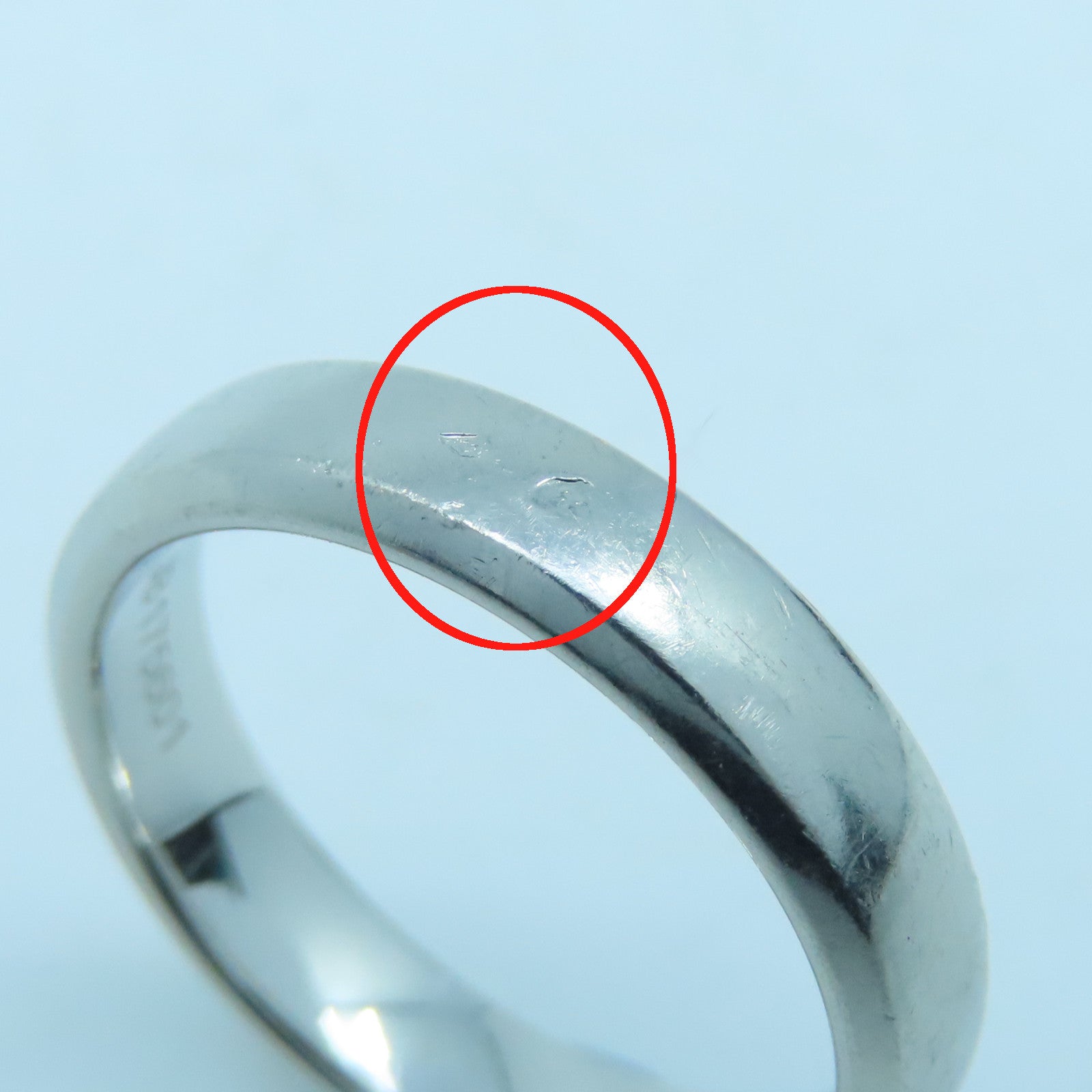 Van Cleef & Arpels 【激減優惠】PT950鉑金Silver Ring戒指US#5.75
