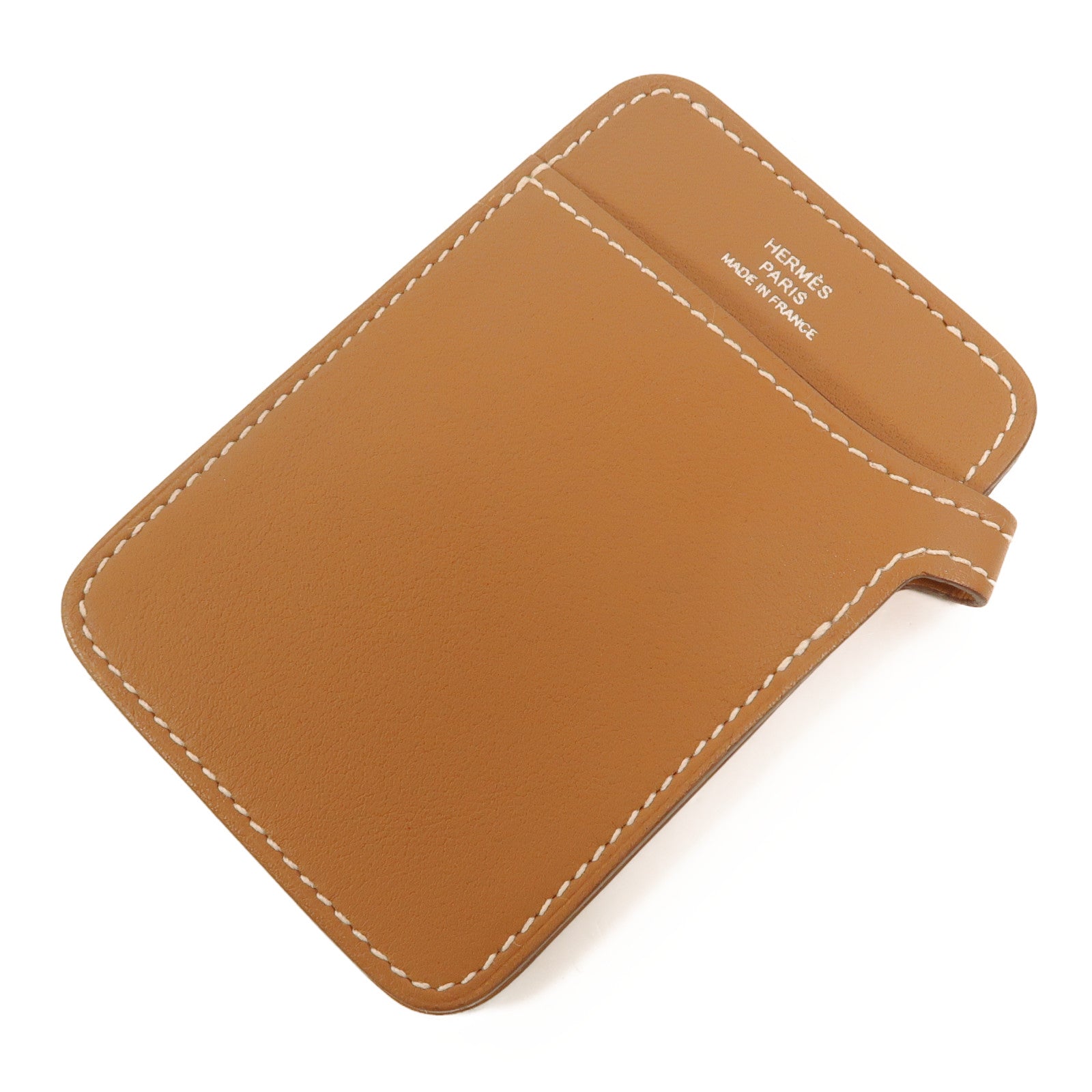 HERMES Swift皮革Magsafe Card Holder卡片套Gold