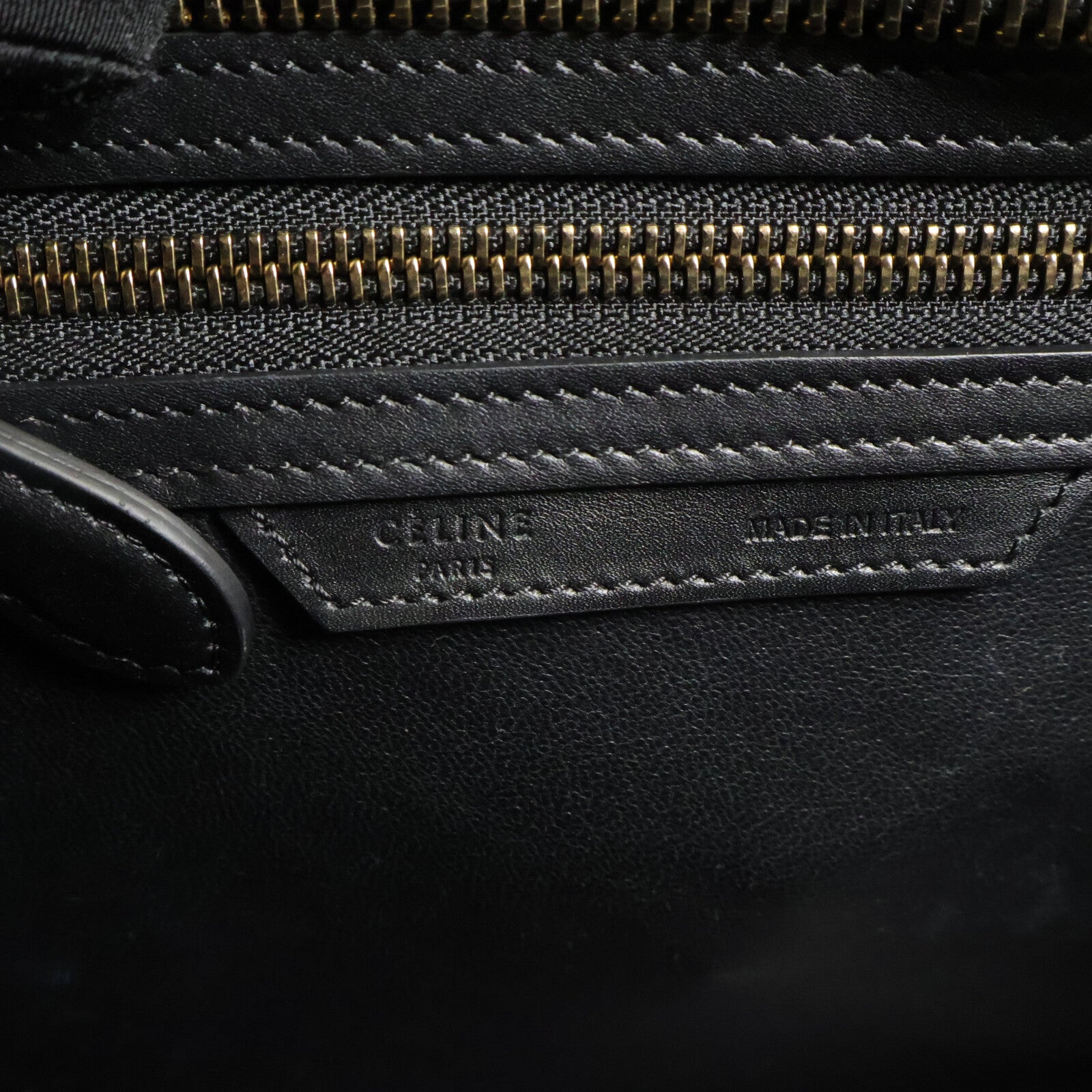 CELINE 牛皮皮革Mirco Luggage手挽袋