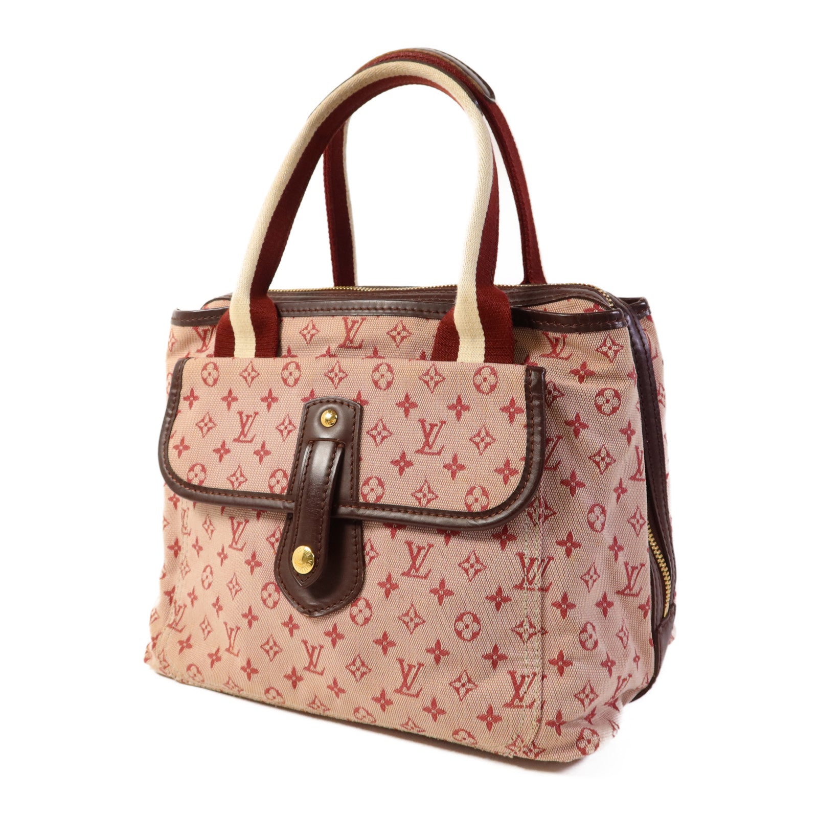 LOUIS VUITTON Monogram Mini Sac Marie Kate金扣手挽袋
