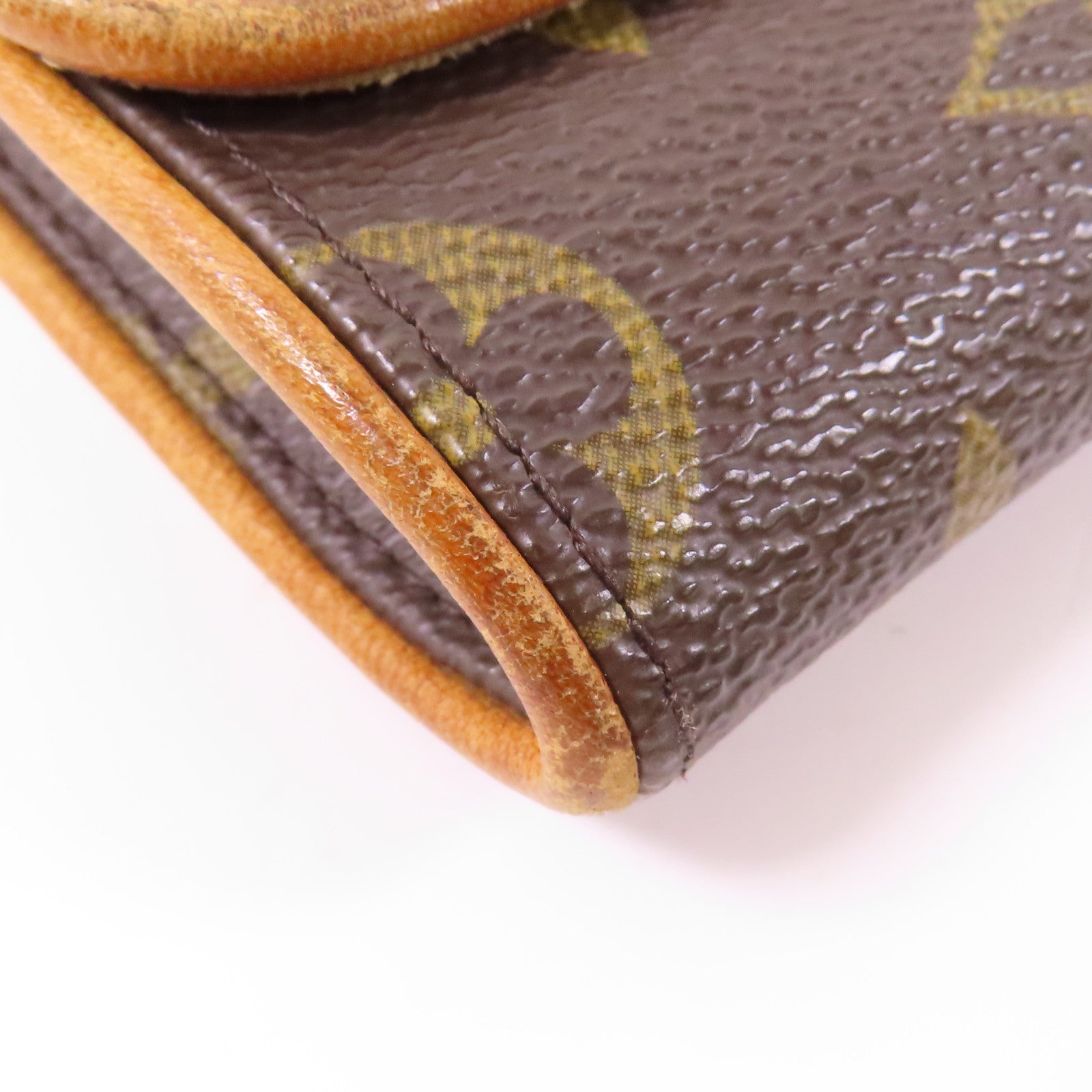 LOUIS VUITTON LV GHW Pochette Twin GM Shoulder Bag M51852 Monogram Brown