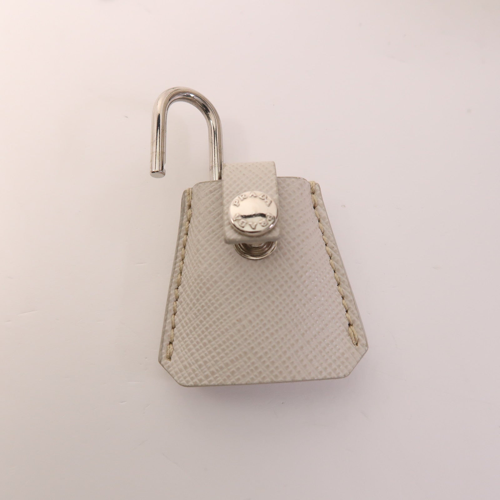 PRADA 牛皮皮革2 Way Shoulder Bag銀扣手挽肩背兩用袋