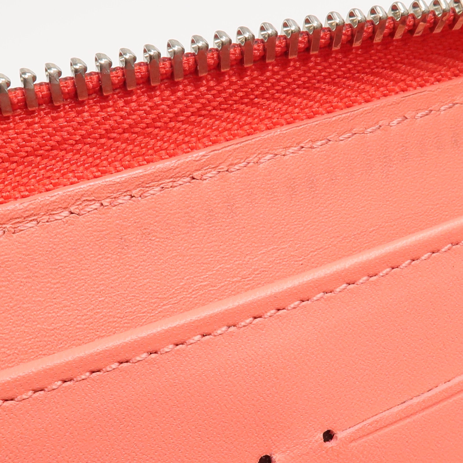 LOUIS VUITTON Monogram Vernis Rayure Zippy Wallet銀扣長錢包