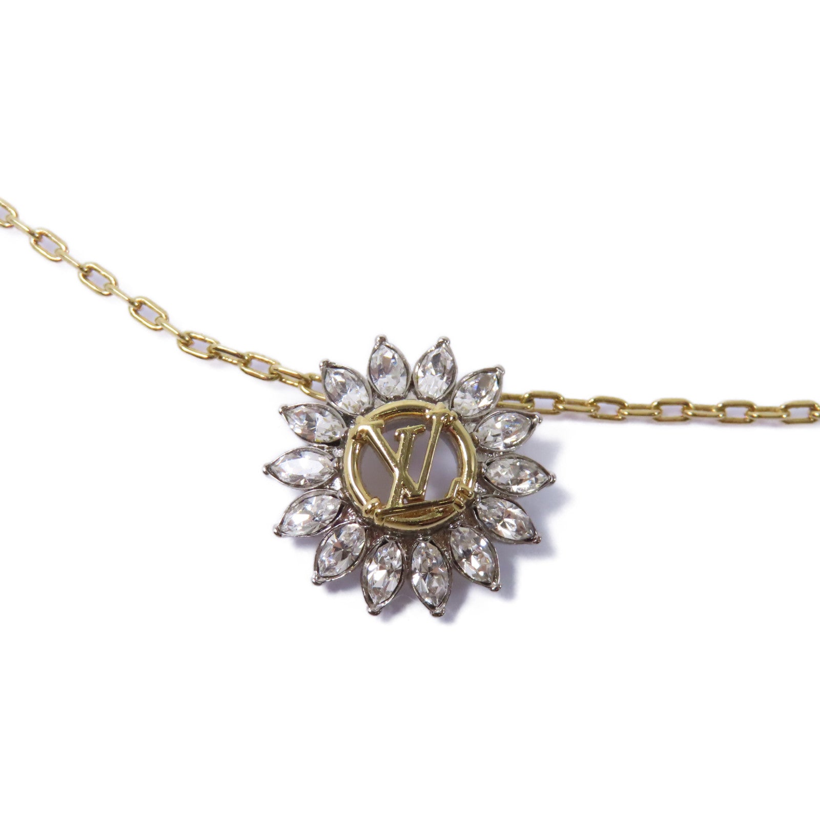 LOUIS VUITTON 金屬Starlight Necklace項鍊金色
