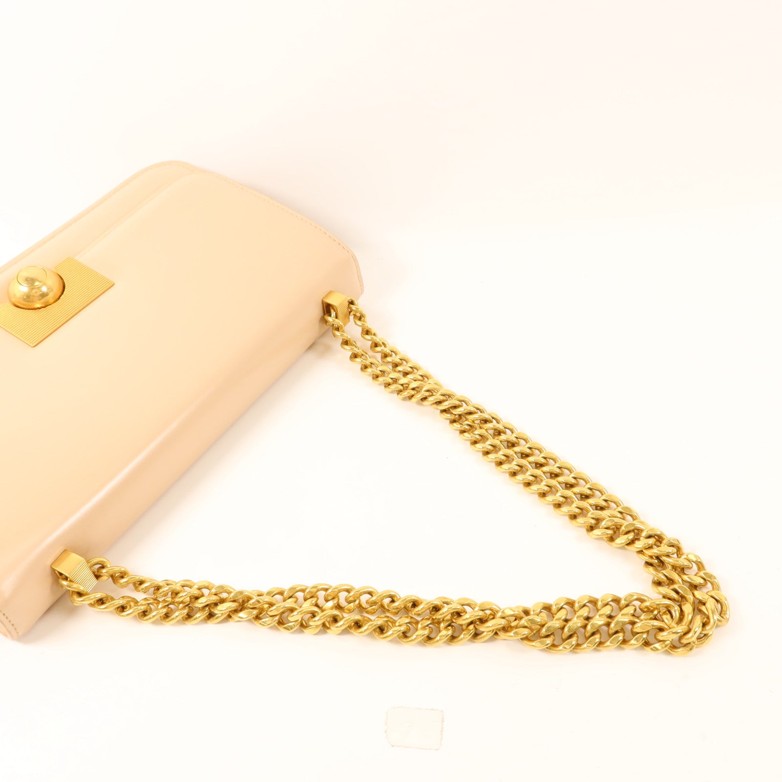 BOTTEGA VENETA 牛皮皮革Chain Shoulder Bag金扣鏈帶肩背袋