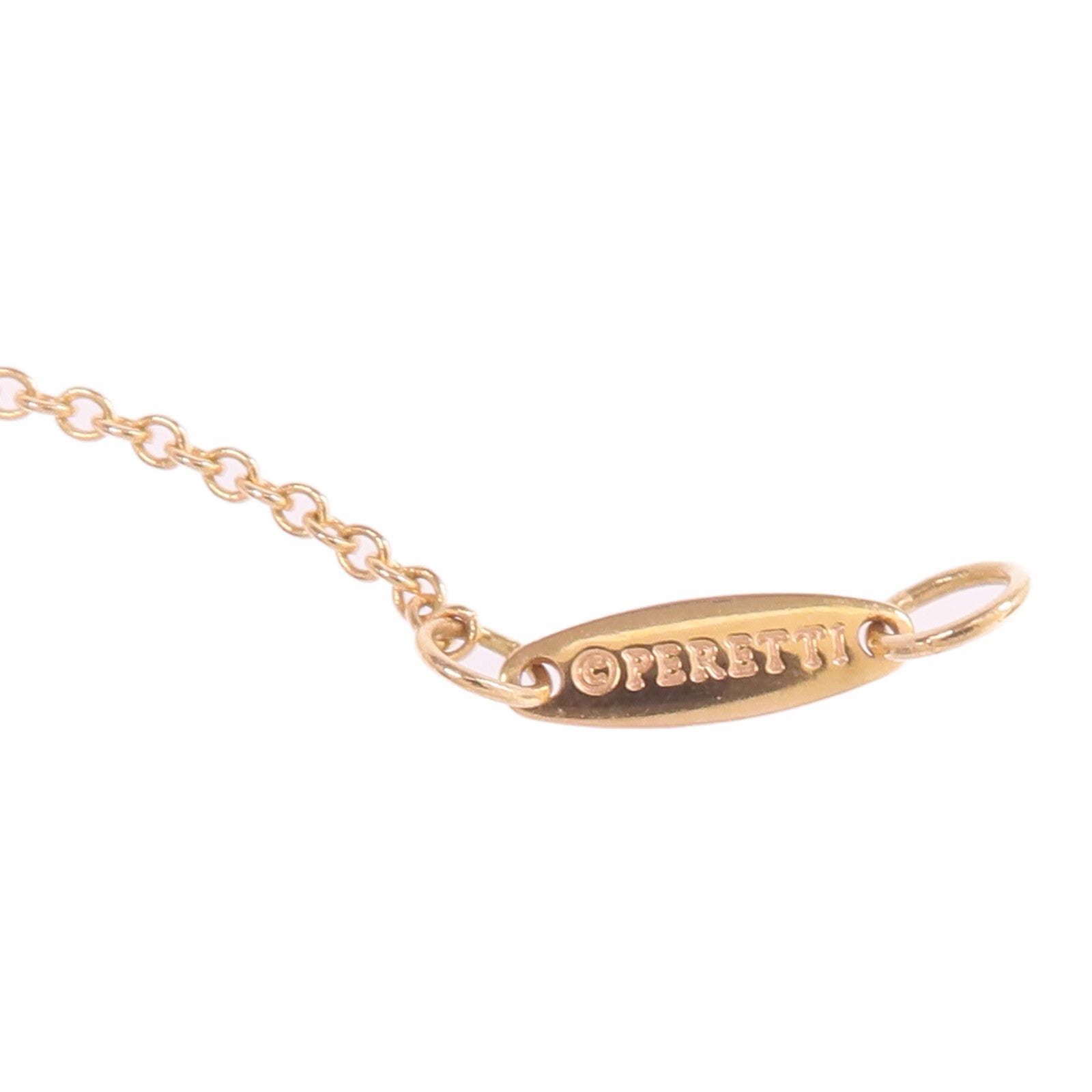 TIFFANY＆CO 18K玫瑰金By The Yard Necklace鑽石項鍊