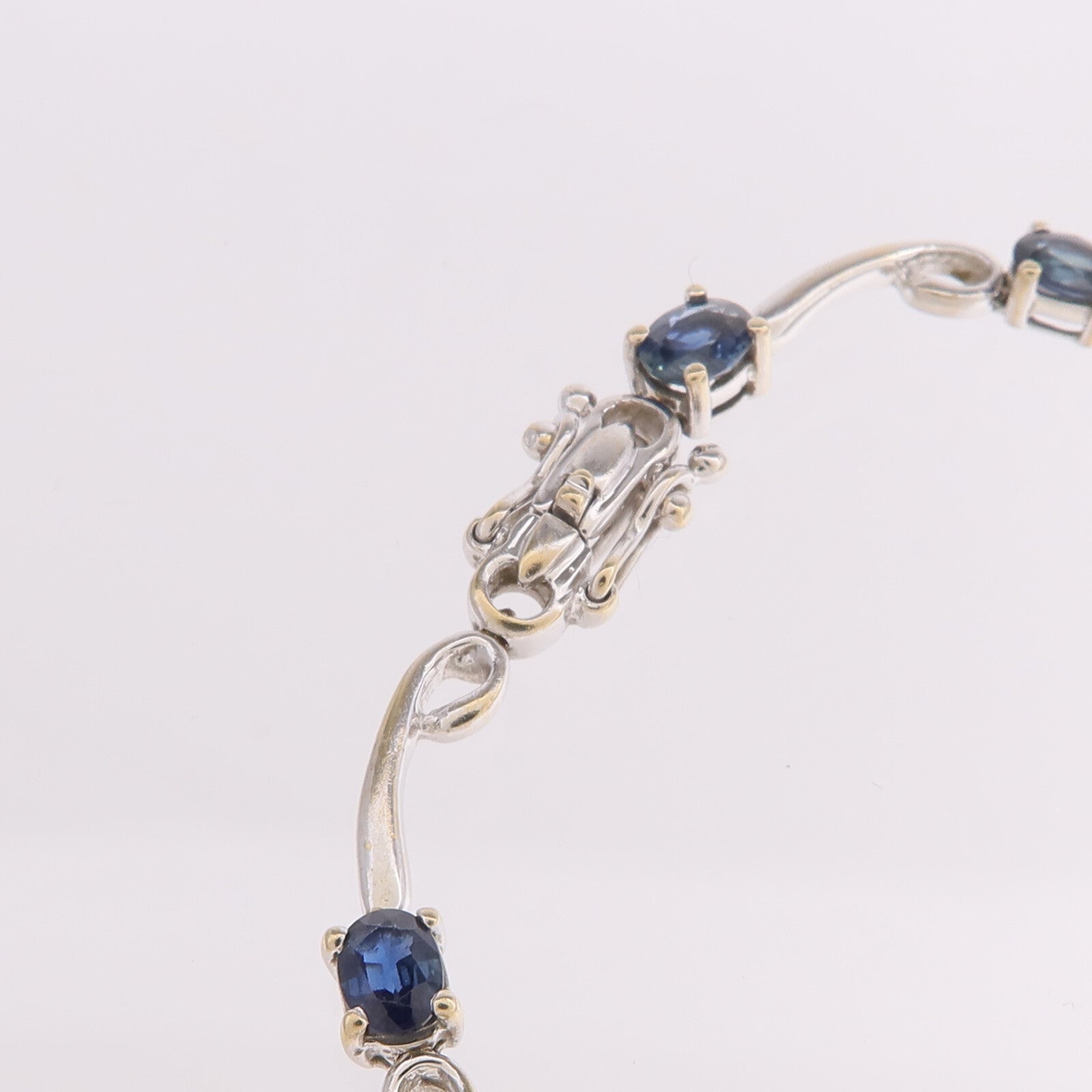 JEWELRY 18K白金Bracelet藍寶石手鏈