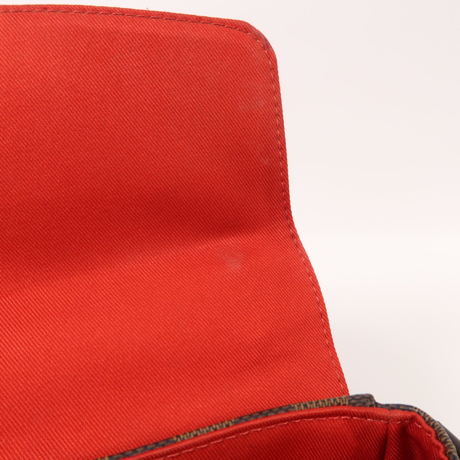 LOUIS VUITTON Damier Croisette金扣手挽肩背兩用袋