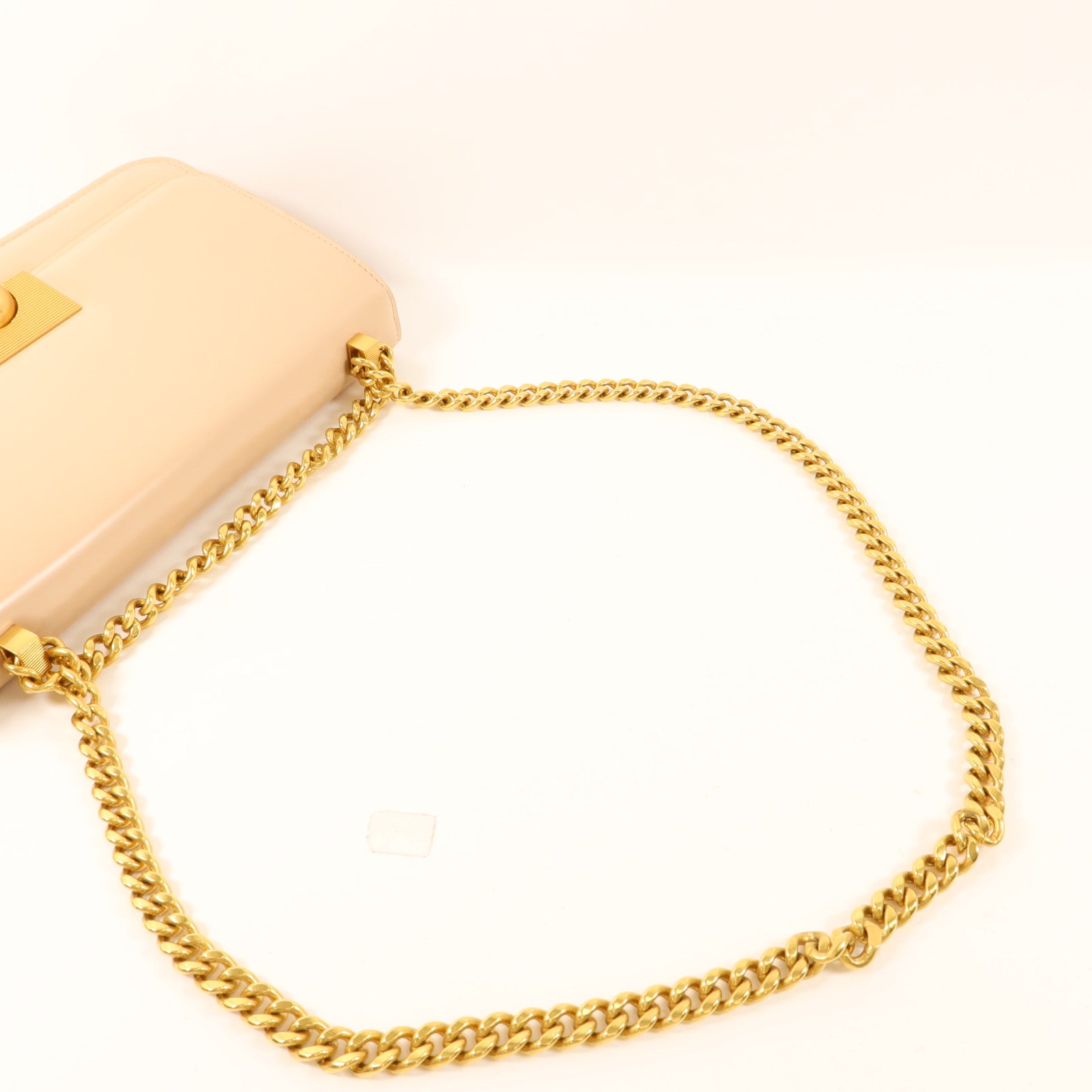 BOTTEGA VENETA 牛皮皮革Chain Shoulder Bag金扣鏈帶肩背袋