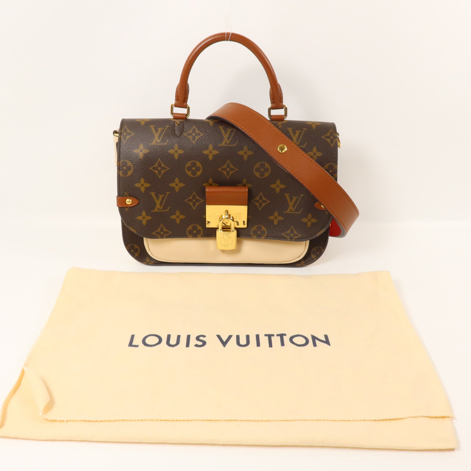 LOUIS VUITTON Monogram Vaugirard Bag手挽肩背兩用袋