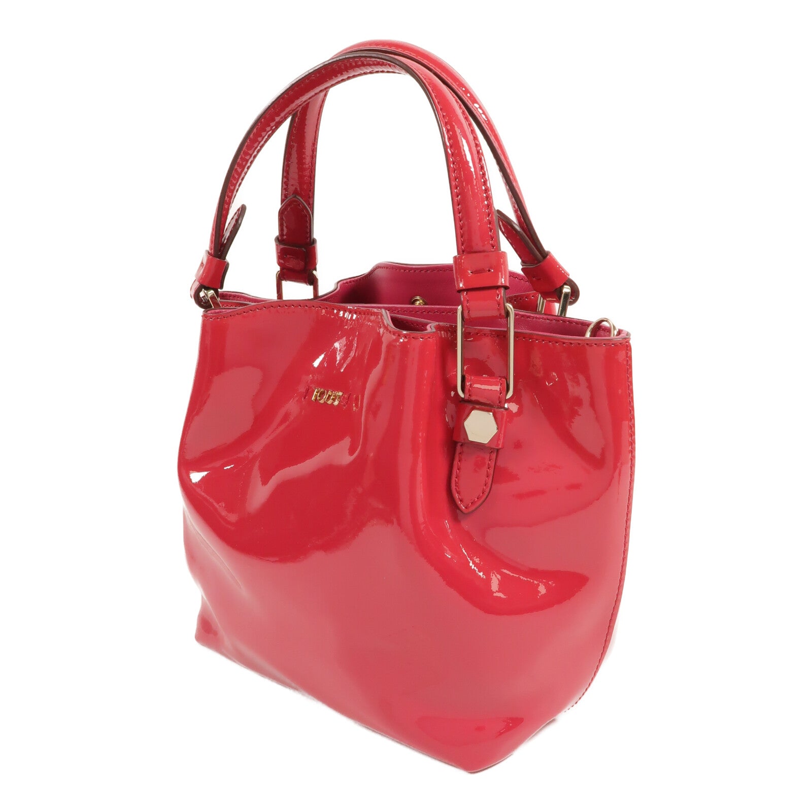 TOD'S 漆皮皮革Shoulder Bag手挽肩背兩用袋