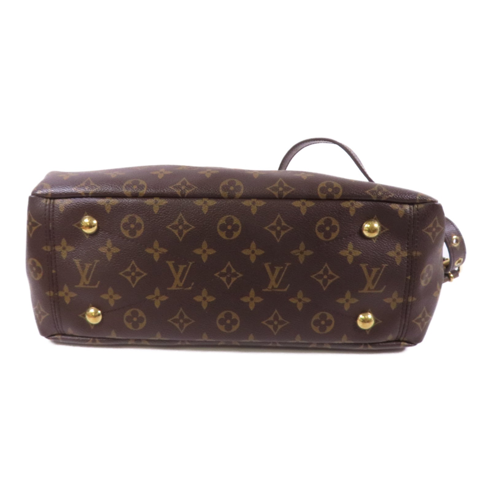 LOUIS VUITTON Monogram Pallas金扣手挽肩背兩用袋