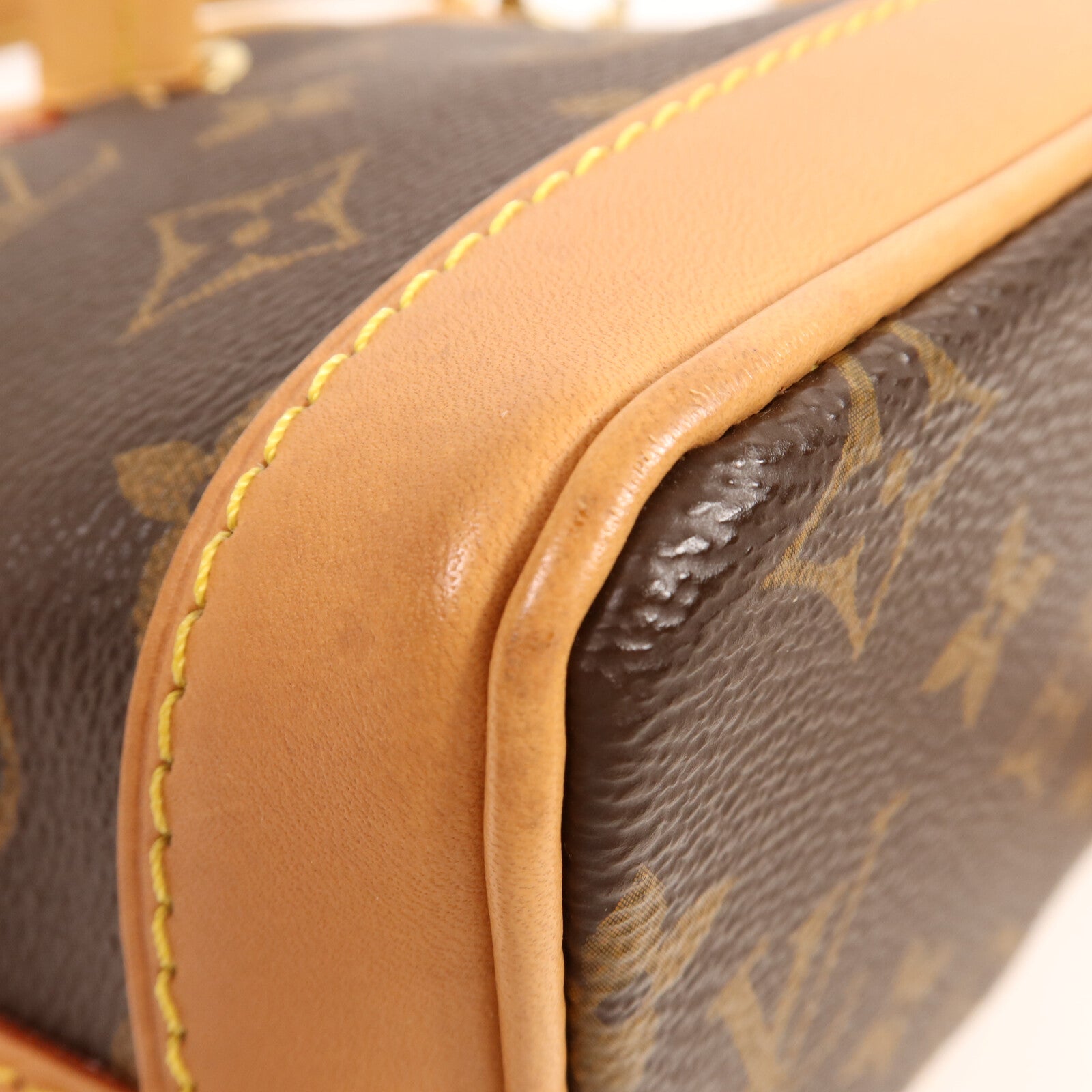 LOUIS VUITTON Monogram Nano Noe金扣手挽肩背兩用袋